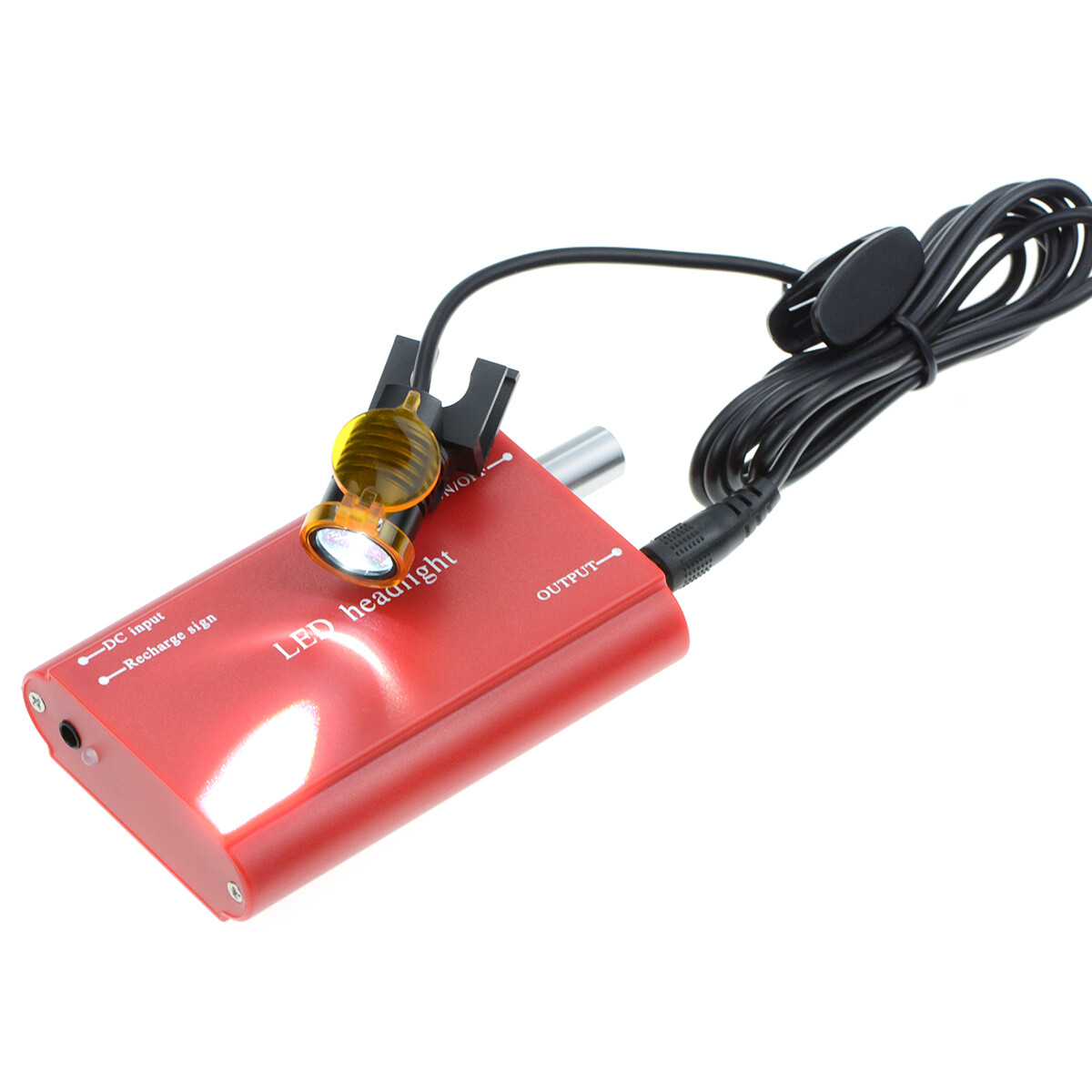3W Portable LED Headlight Dental Surgical Waist-hanging Headlamp for Loupes 004