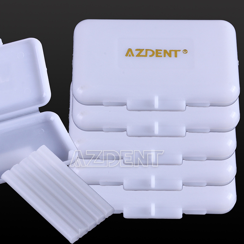 100Boxes Dental Ortho Wax White-Original Scent For Brackets Brace Gum Irritation