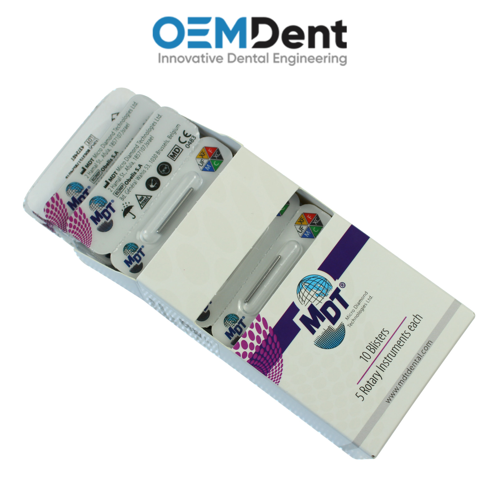 MDT FG Diamond Burs Round End Cutting 179 Crown Prep Contour Smooth Restorations