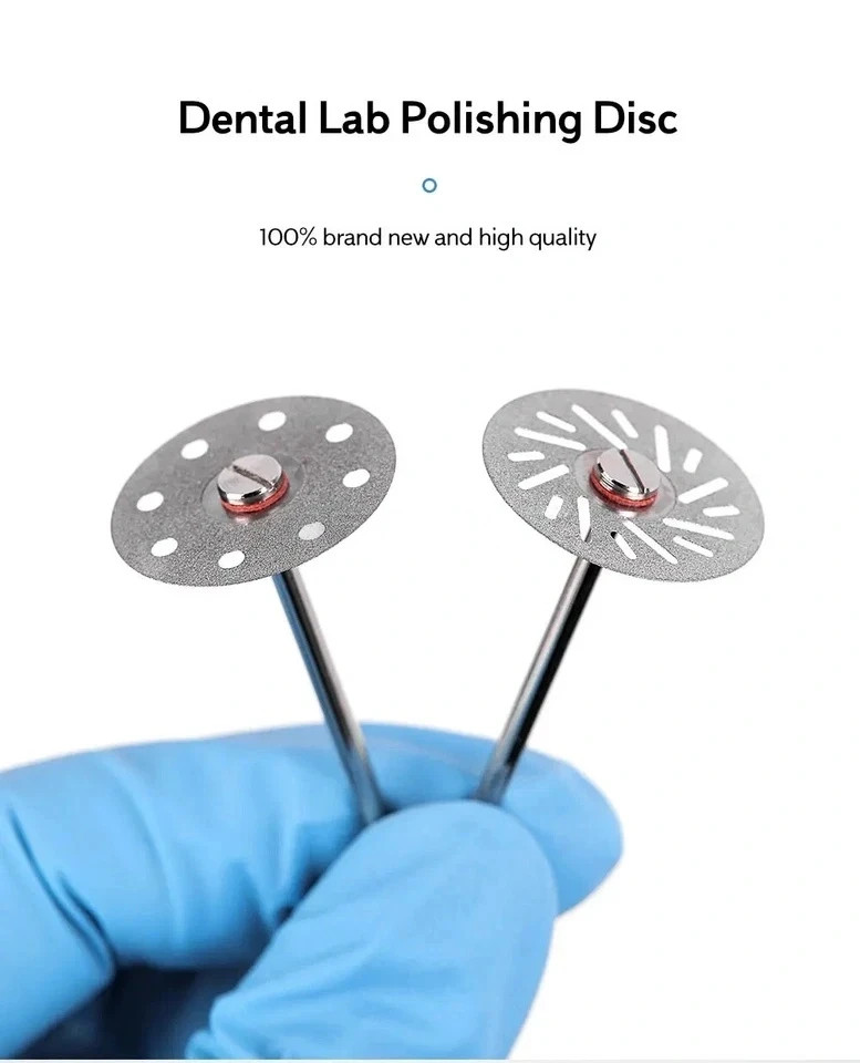 Dental Saw Diamond Disc Wheel Porcelain Teeth Cutting Polishing Discs 190/220mm