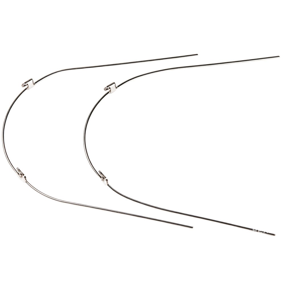 5Pcs New Dental Orthodontic Wrap Around Retainer Hawley Stainless Steel T Loop