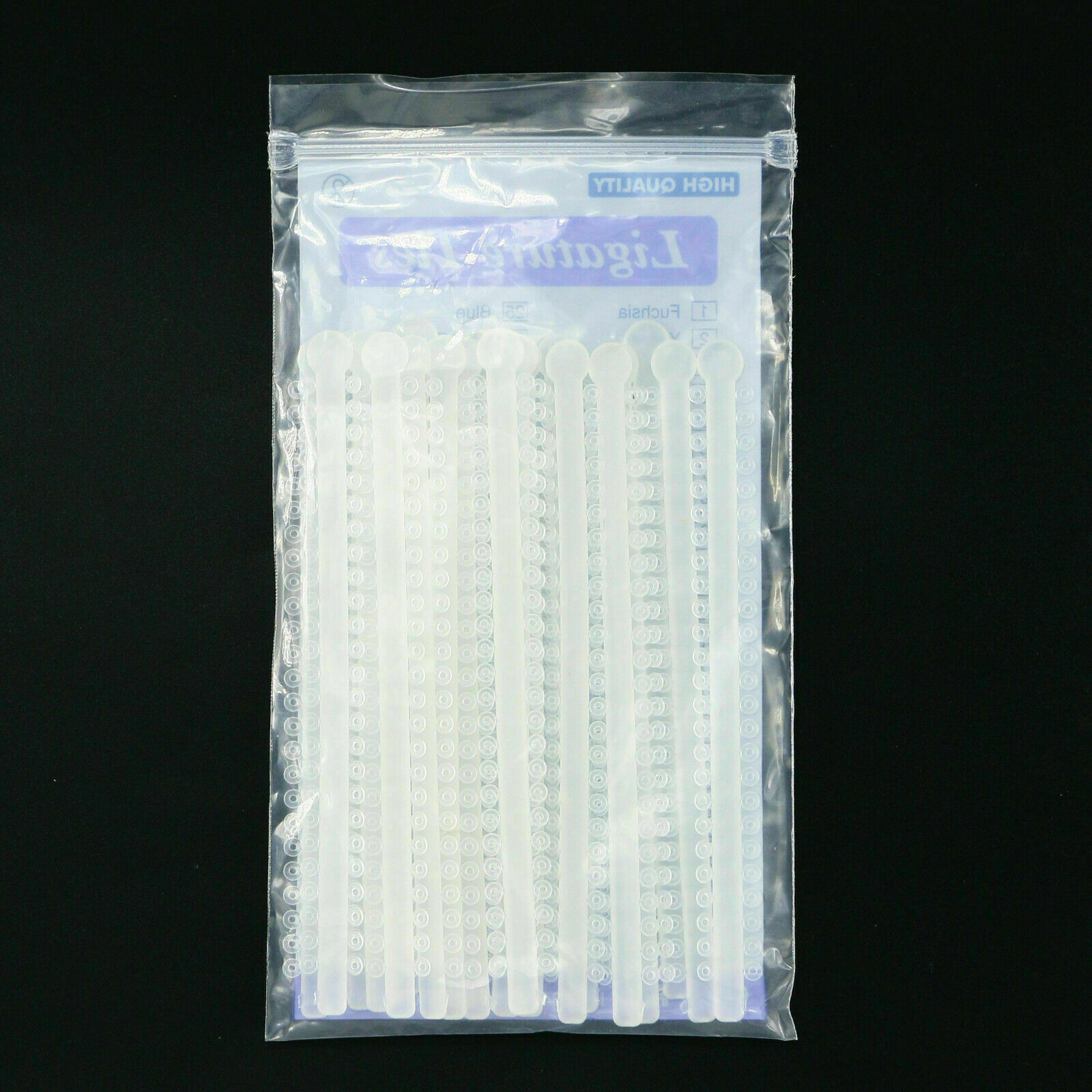Dental Ortho Elastomeric Ligature Ties Elastic Rubber Bands Braces Light Force