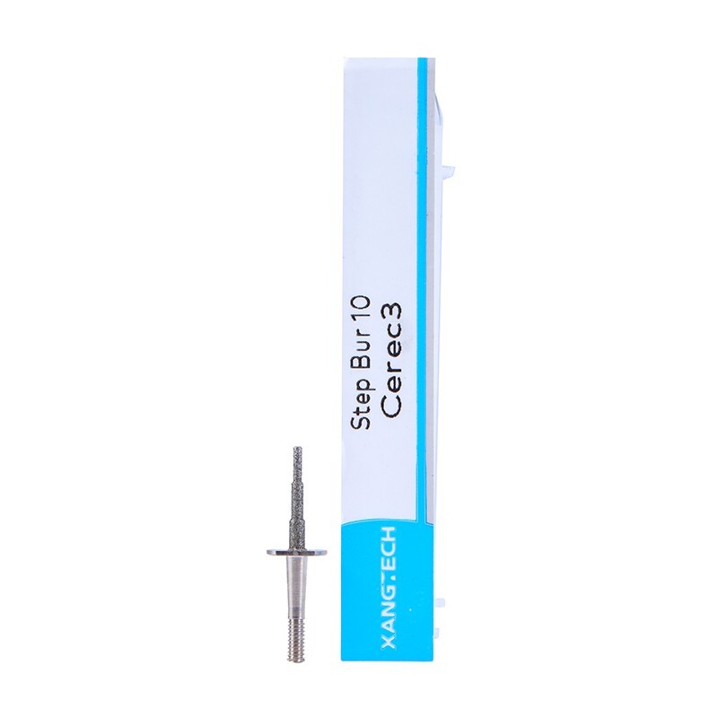 Dental Cerec 3 Diamond Wet Tools Cylinder Bur 1.2mm/1.6mm for Disilicate Blocks