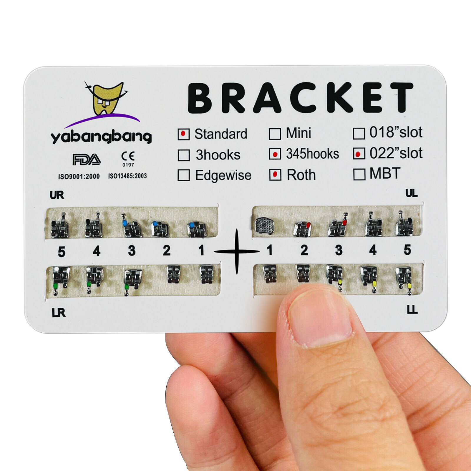 Sale Orthodontic Elastic Ligature Ties Rubber Bands Bracket Brace Arch Wire
