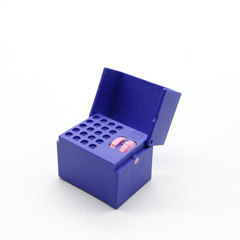 Dental Autoclavable Root Canal Files Sterilization Box 50 Time Memory 20 Holes
