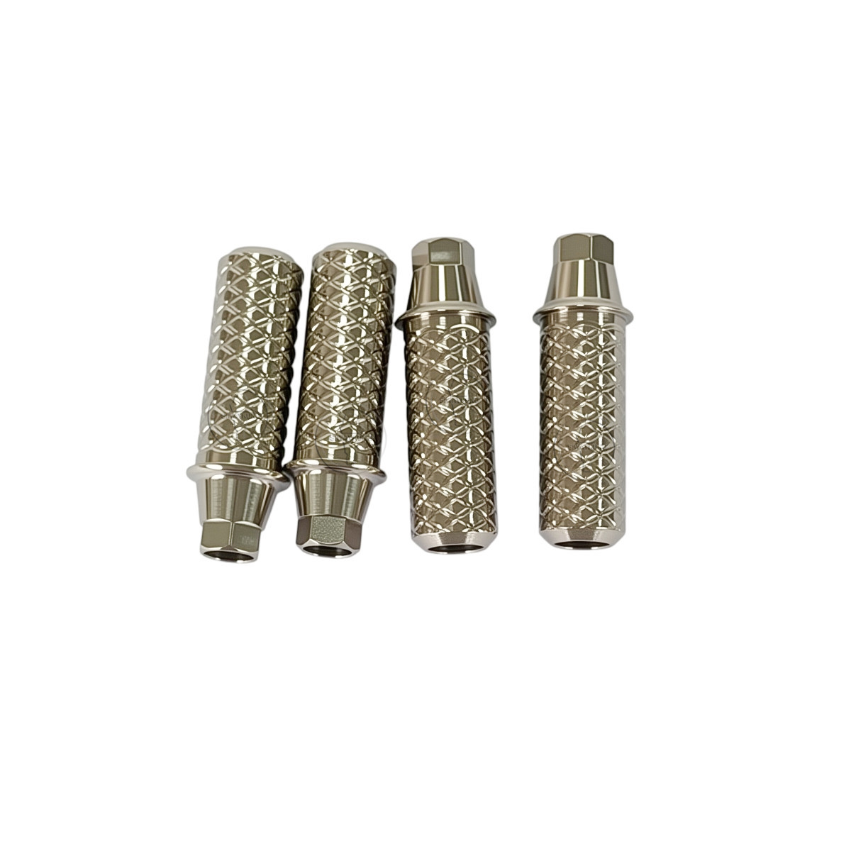 2Pcs Temporary Cylinder Abutment compatible with Hiossen Osstem TS Mini /Regular