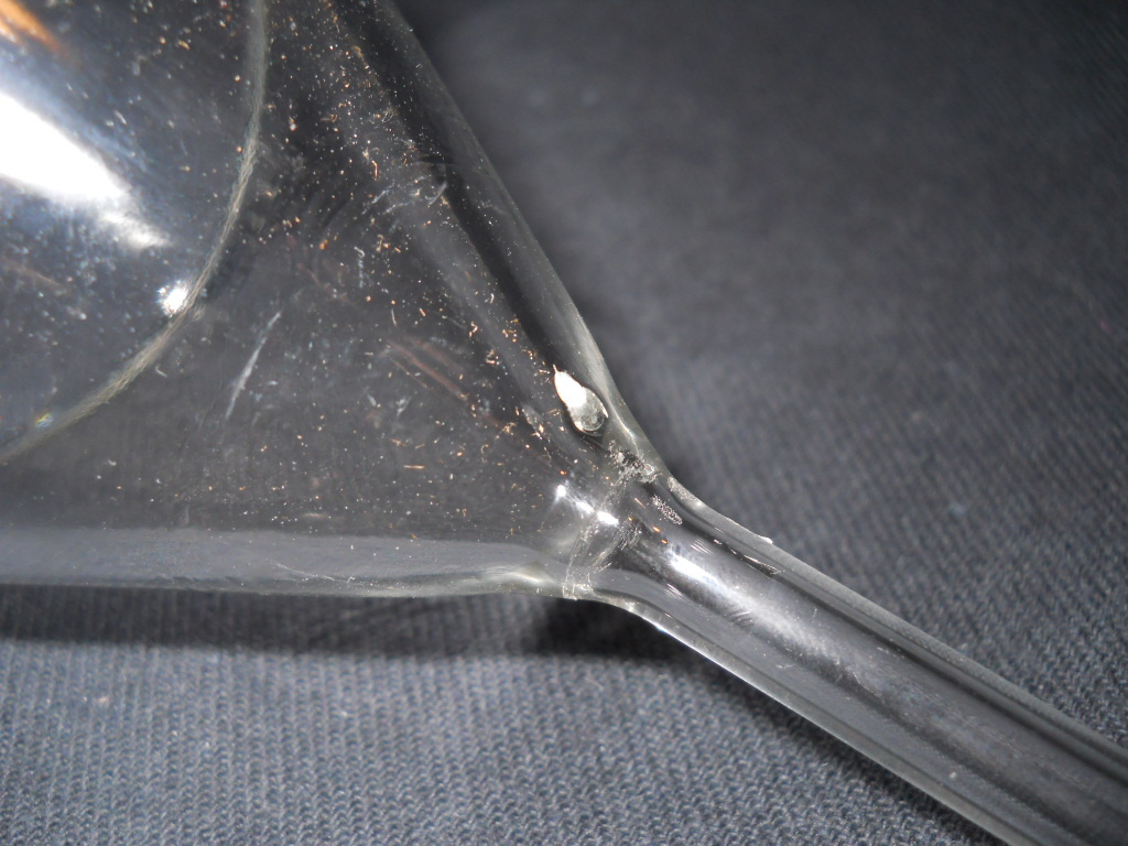 Kimble Kimax Glass 65mm ID 58° Angle 8mm Short Stem Filling Funnel 28950-65
