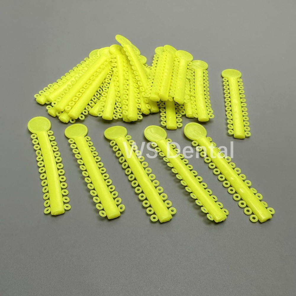 Dental Orthodontic Elastic Ligature Ties Rubber Bands for Brackets Brace 1 bag