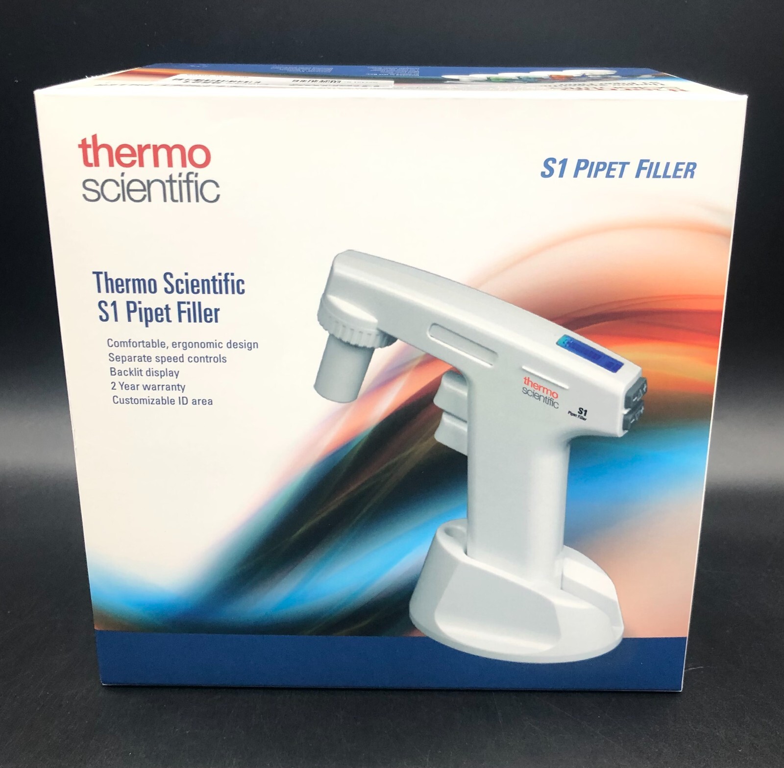 Thermo 9521 S1 (1-100mL) Blue Electronic Serological Pipet Filler Pipette