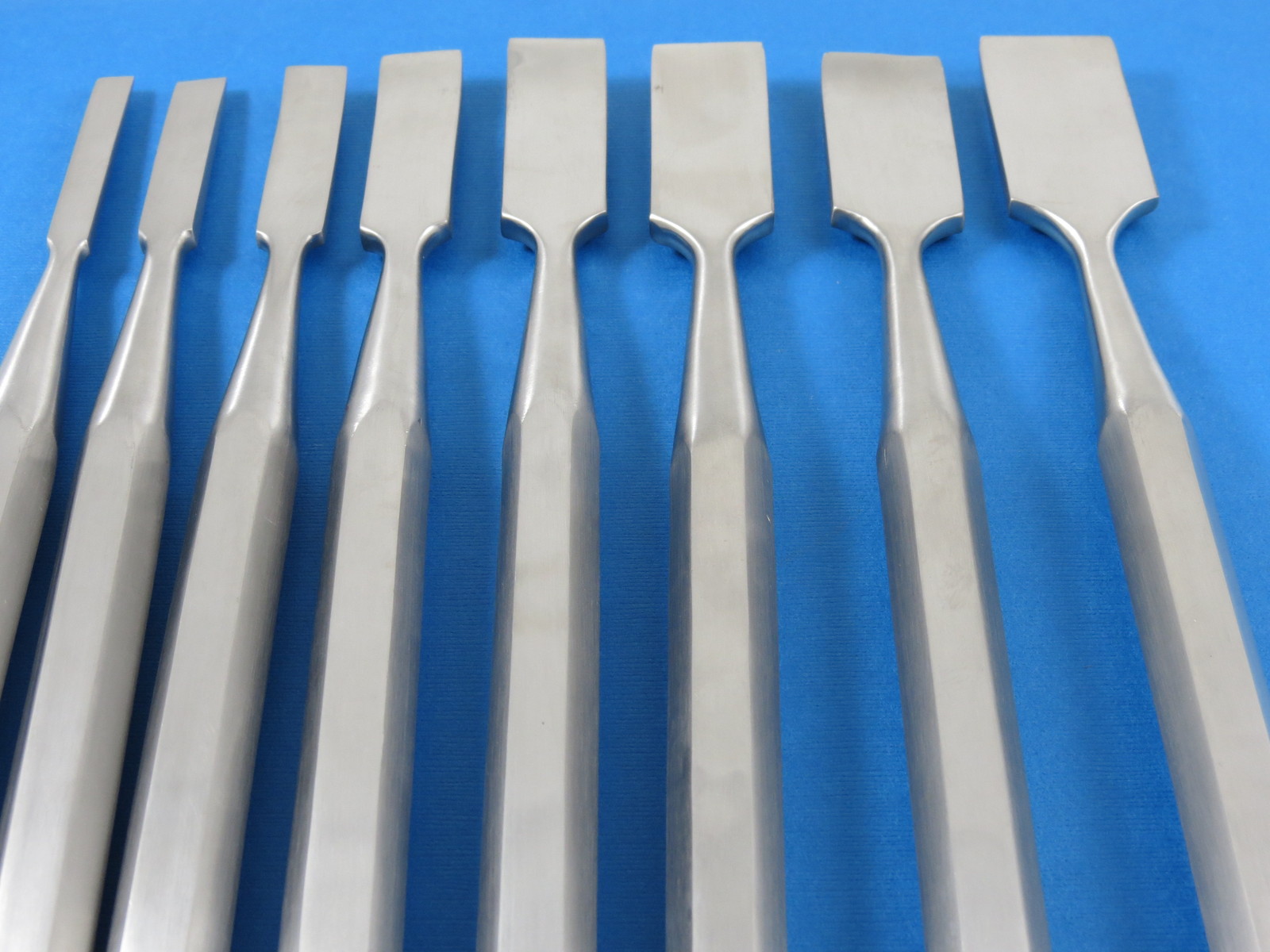 Medical Orthopedic Surgical Bone CHISEL LEXER Kit /8 Pcs Many Sizes ANGELUS
