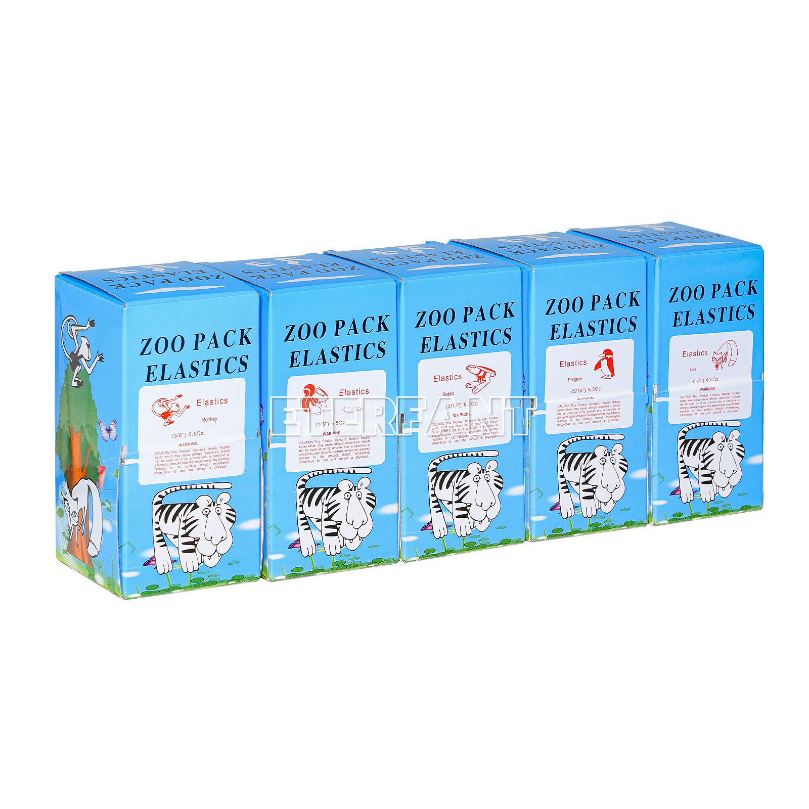 50Bags ETERFANT Dental Orthodontic Rubber Bands Elastic Latex Braces 6.5oz 1/8