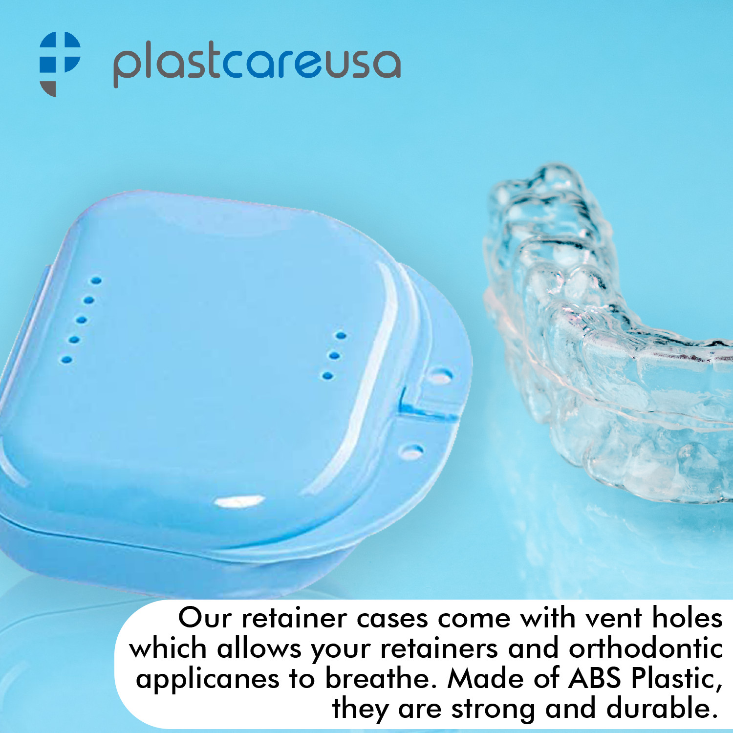 120 Sealed Assorted Dental Retainer Boxes Denture Case Containers Box (10 Box)