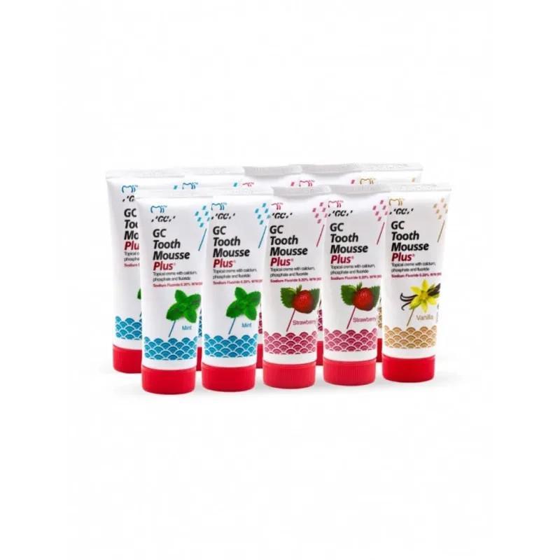 GC Tooth Mousse Plus Assorted Pack – 10pcs with Long expiry with Free Shipping