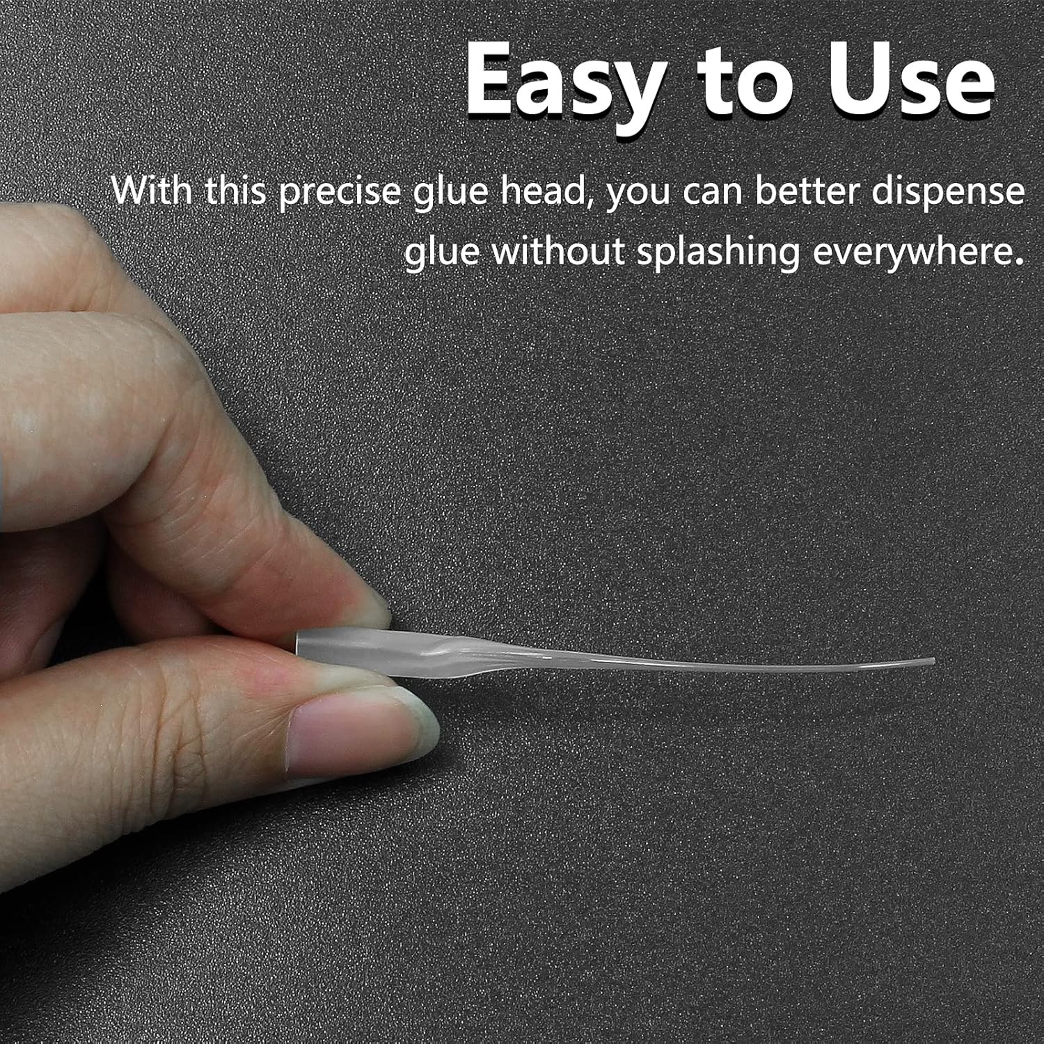200Pcs Micro CA Glue Tips, Precision CA Applicator Tips Extender for DIY, Crafti