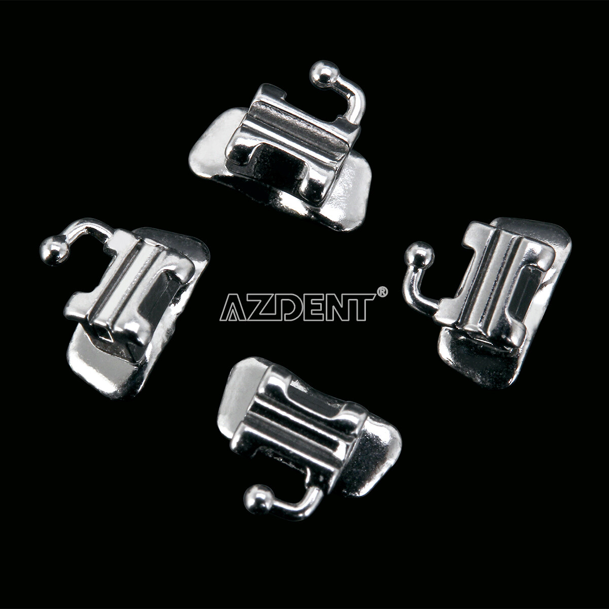 AZDENT Dental Orthodontic Buccal Tube 1st Molar Roth .022″ Bondable Convertible