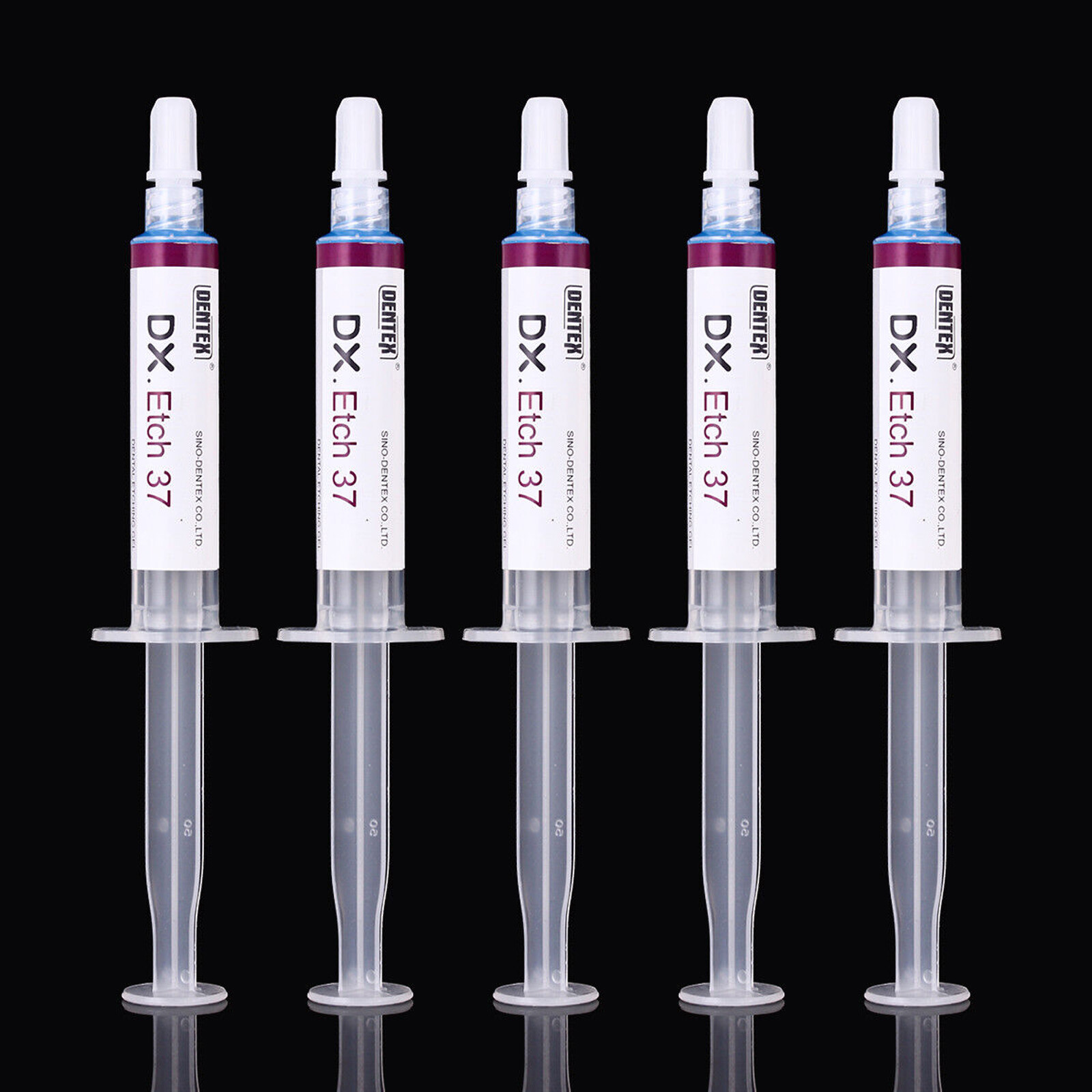 5X dentex dentale dell’acido fosforico 37% Silica Blue Gel per adesivo & resina