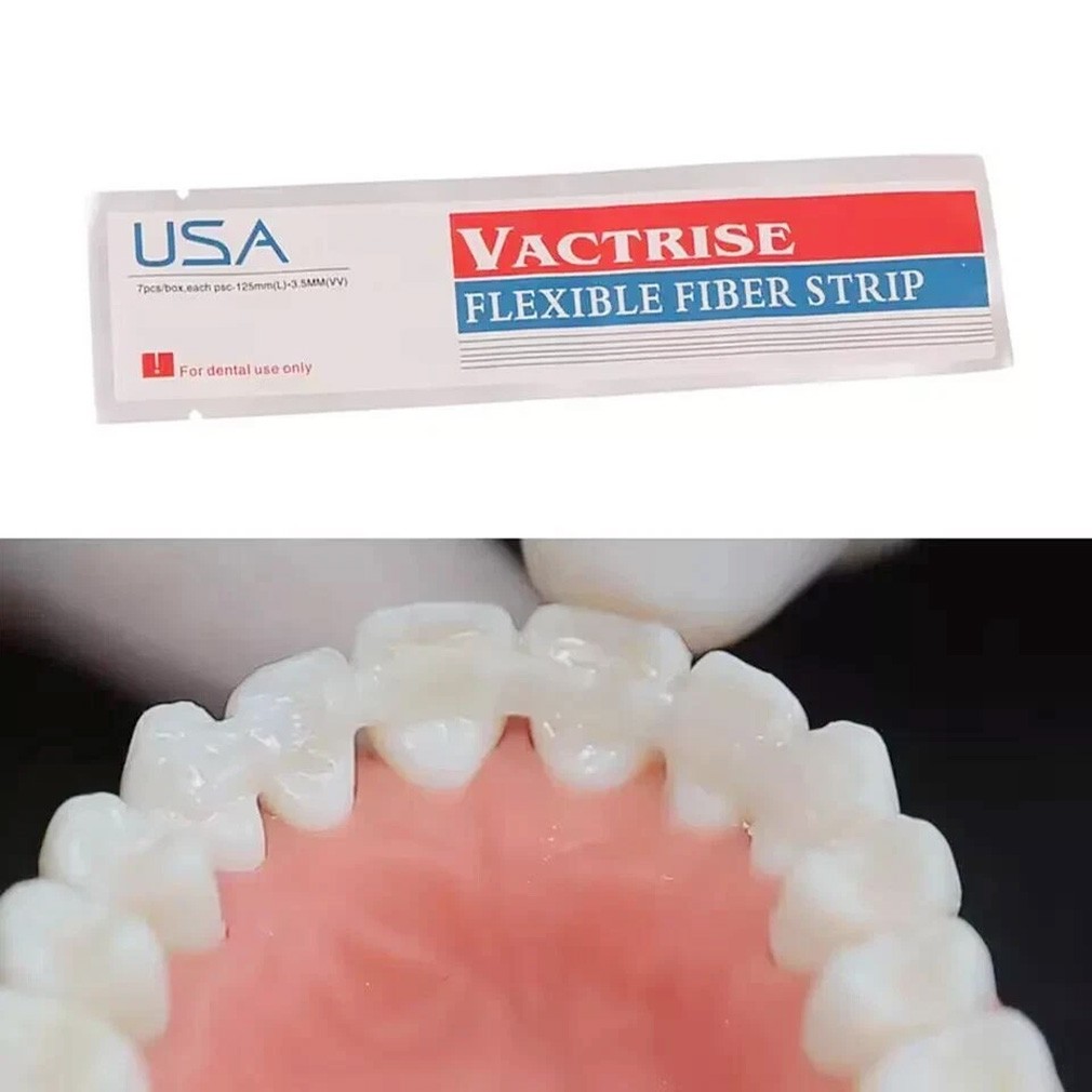 Dental Glass Fiber Splint Composite Resin Bonding Ribbon Flexible Fiber Strips