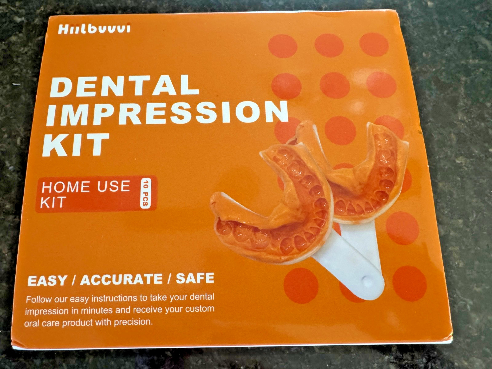Dental Impression Kit-10 pc | Easy at Home Mold for Dentures or Individual Tooth