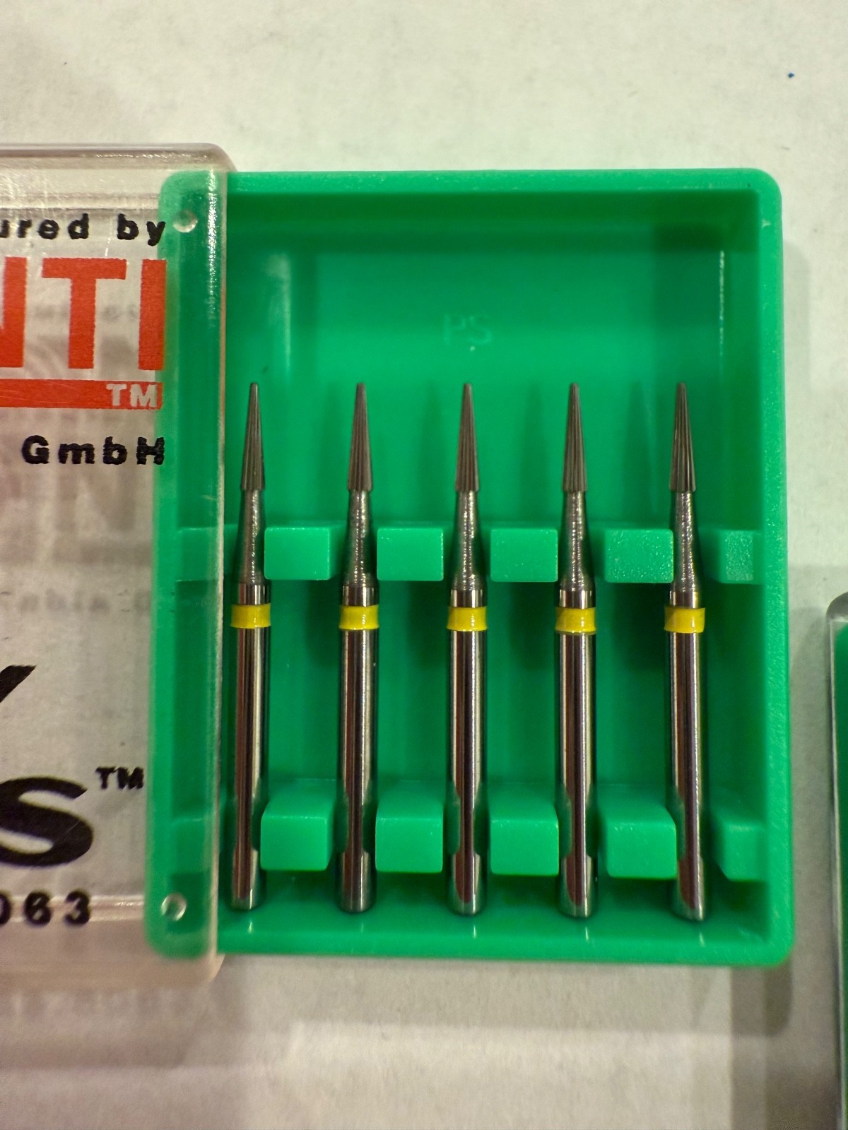 Axis NTI Carbide Bur Trimming & Finishing Friction Grip H133-010F TDF-4F 5/Pk