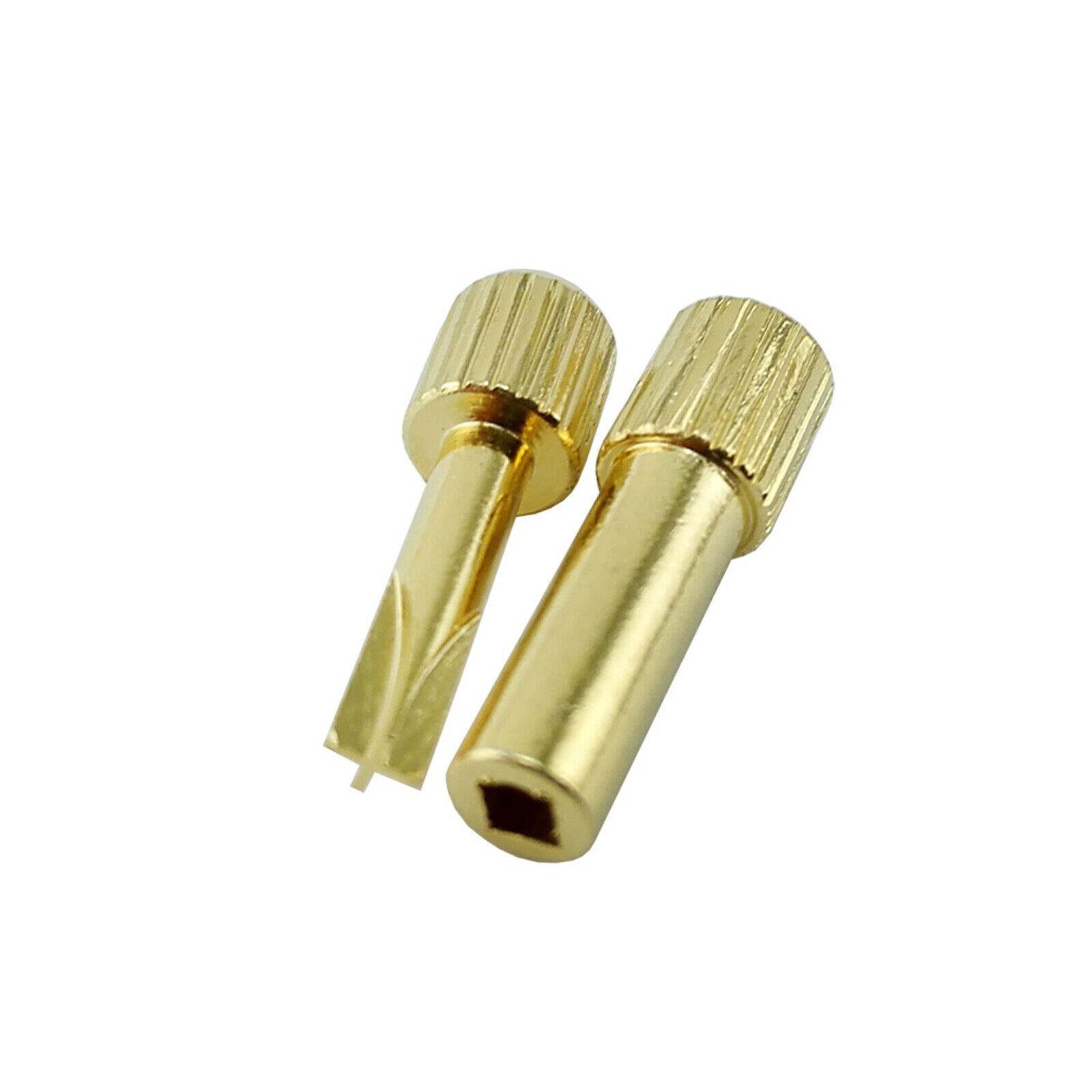 120/240pcs Dental Endo Screw Posts Root Canal Pins Conical Screws Gold Plated