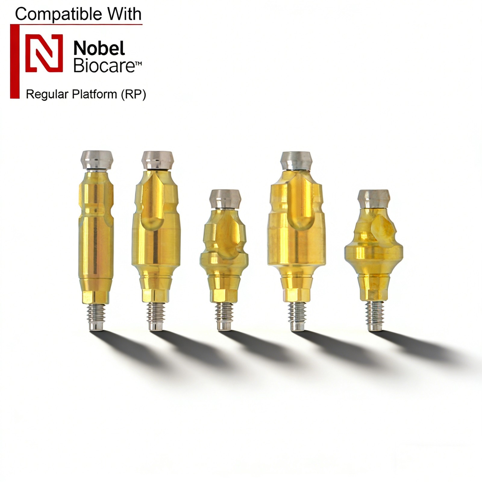 US Dental Nobel Biocare Active Impression Transfer Coping Open/Close Tray NP/RP