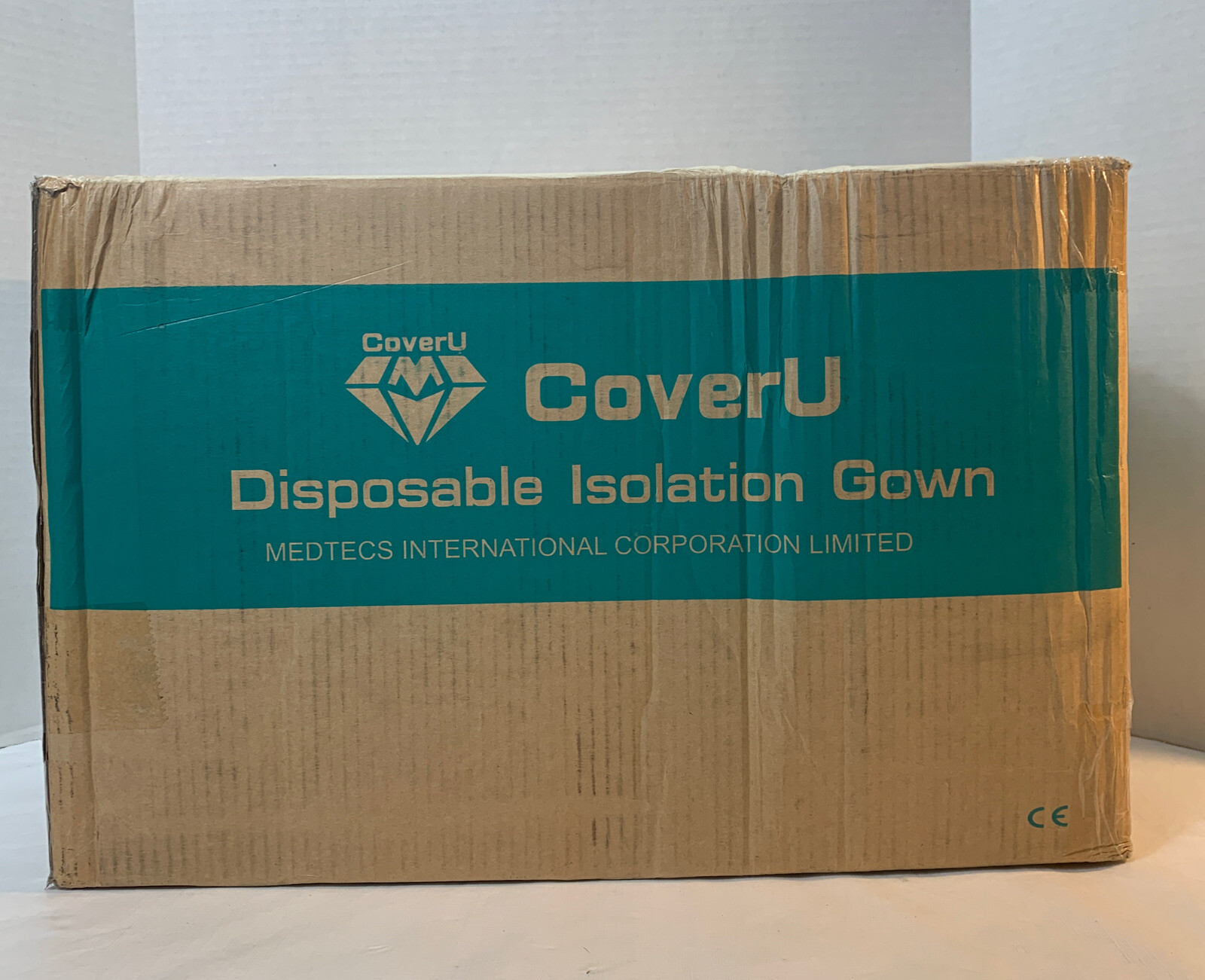 Yellow Medtecs Disposable Isolation Gown – AAMI Level 2 100% PP SMMS 90 Gowns XL