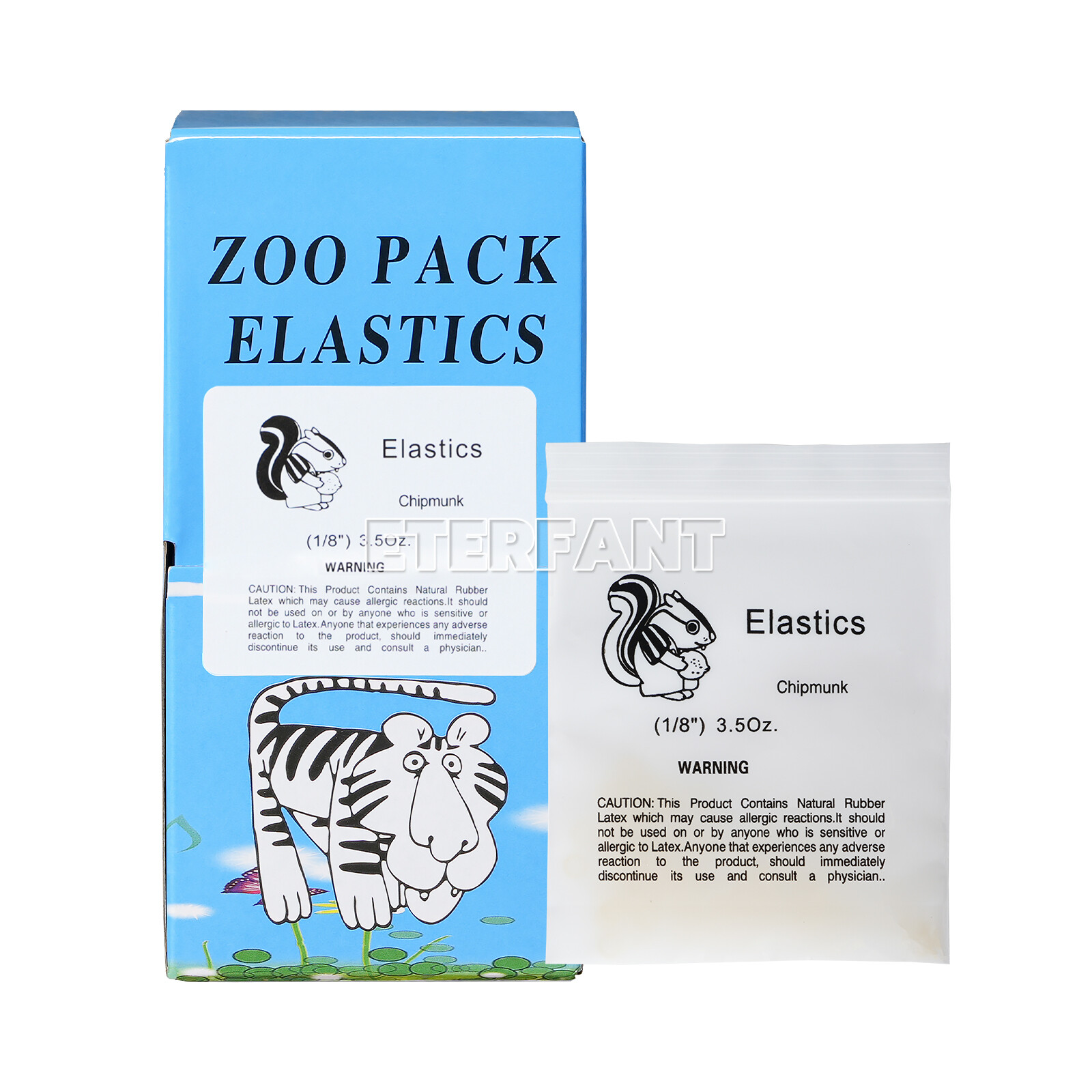 5000PCs ETERFANT Dental Orthodontic Elastic Rubber Bands Latex Braces 3.5oz