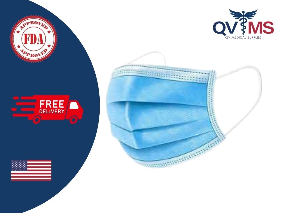 Disposable Face Mask Non-Medical Surgical 3-Ply Ear loop Face Cover Hydrophic PP