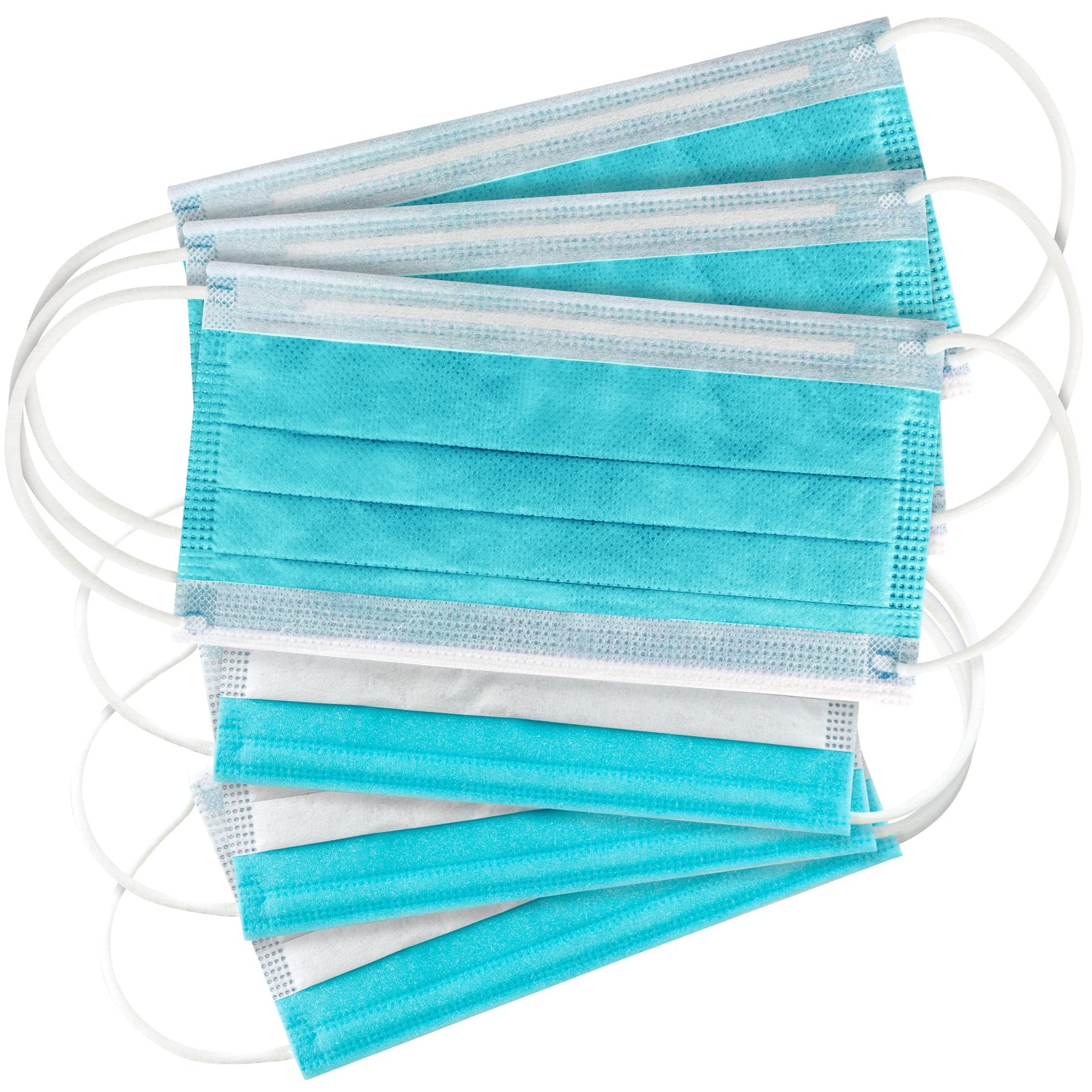 FLUIDSHIELD Level 3 Disposable Face Mask With Earloops, 47569 (Box of 50)