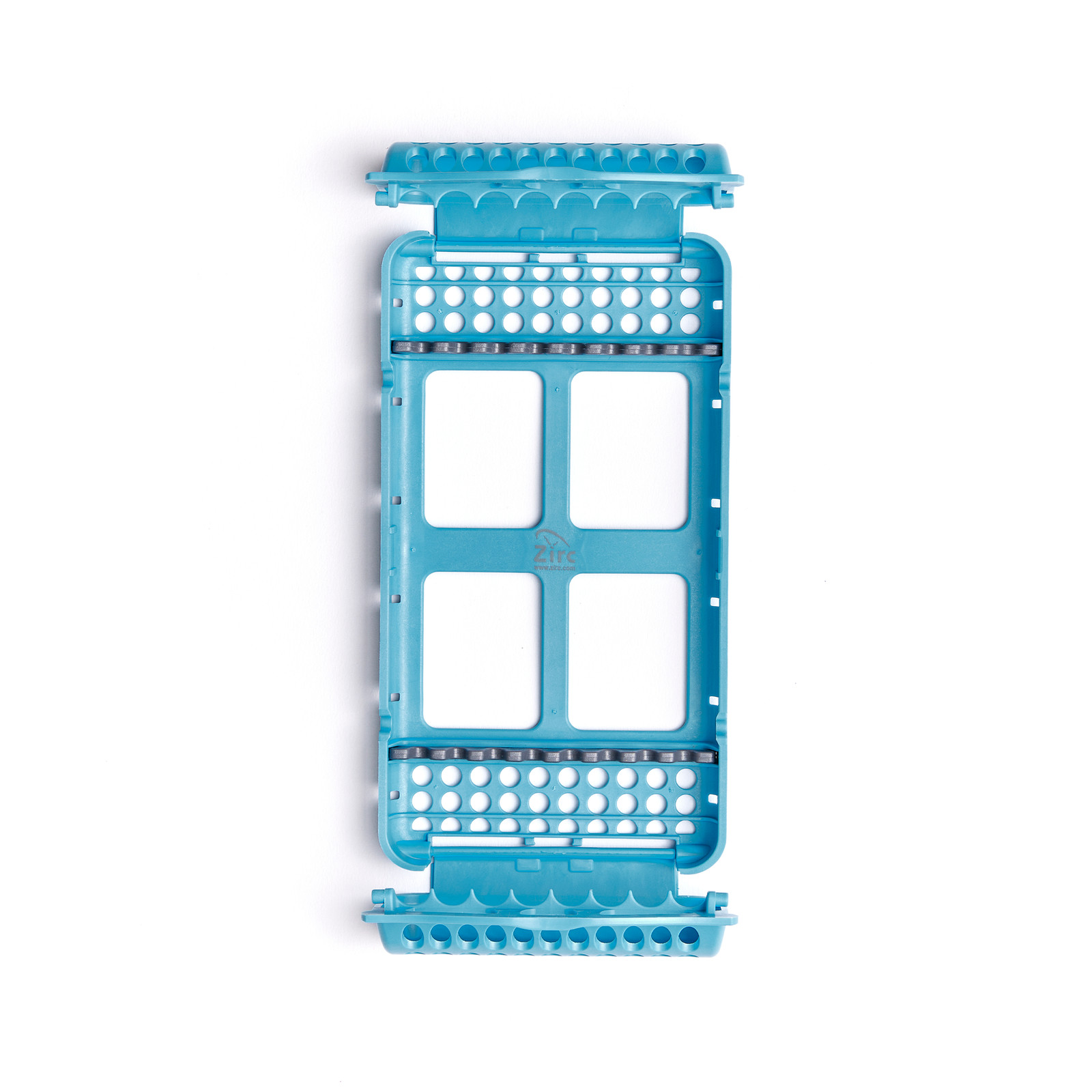 Zirc Dental 50Z911N E-Z Jett 8-Place Slim Sterilization Cassette Blue