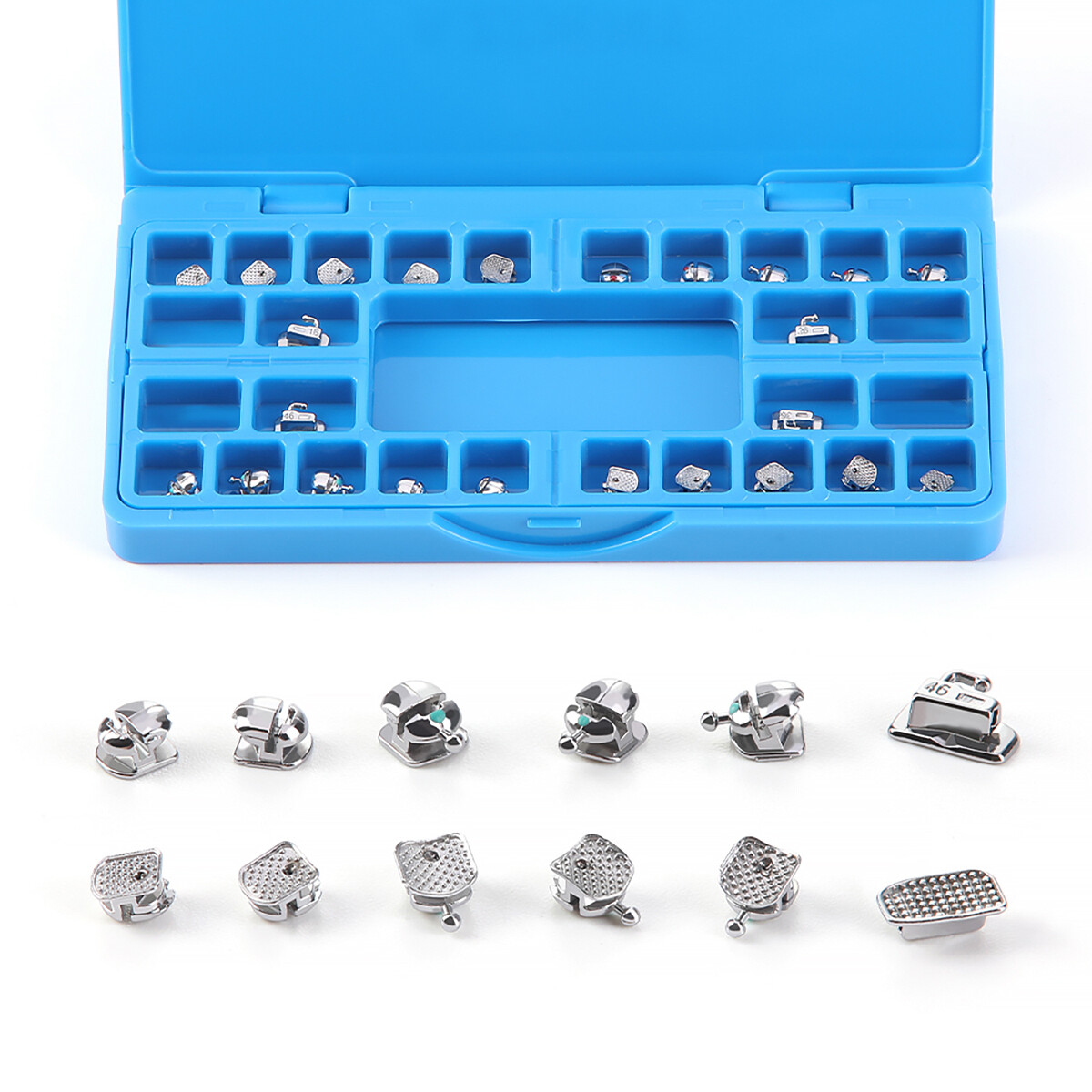 Dental Orthodontic Brackets Braces Spherical Self-Ligating Roth/MBT.022 Hooks345