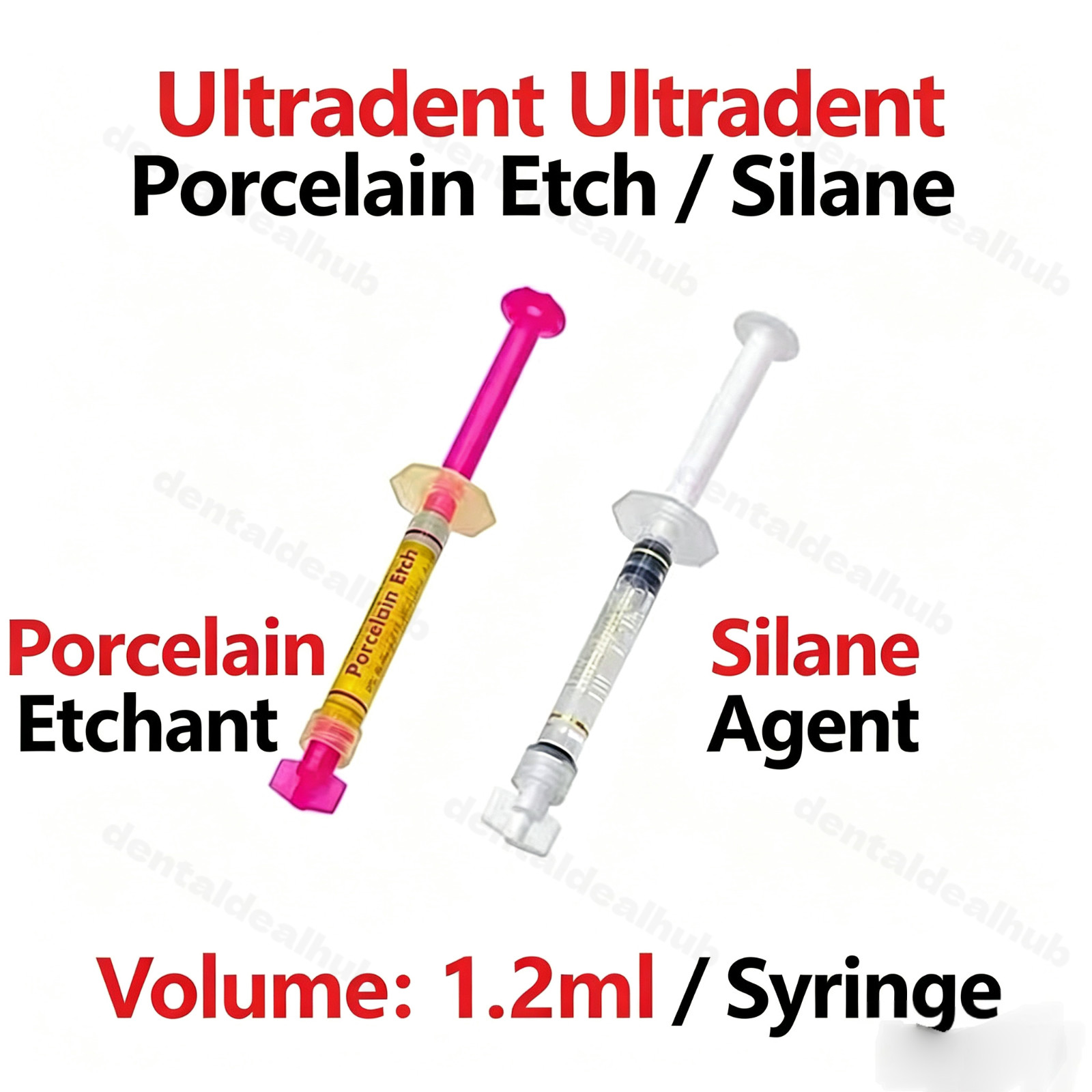 Ultradent Porcelain Etch 9% Hydrofluoric Silane Dental Bond Veneer Crowns