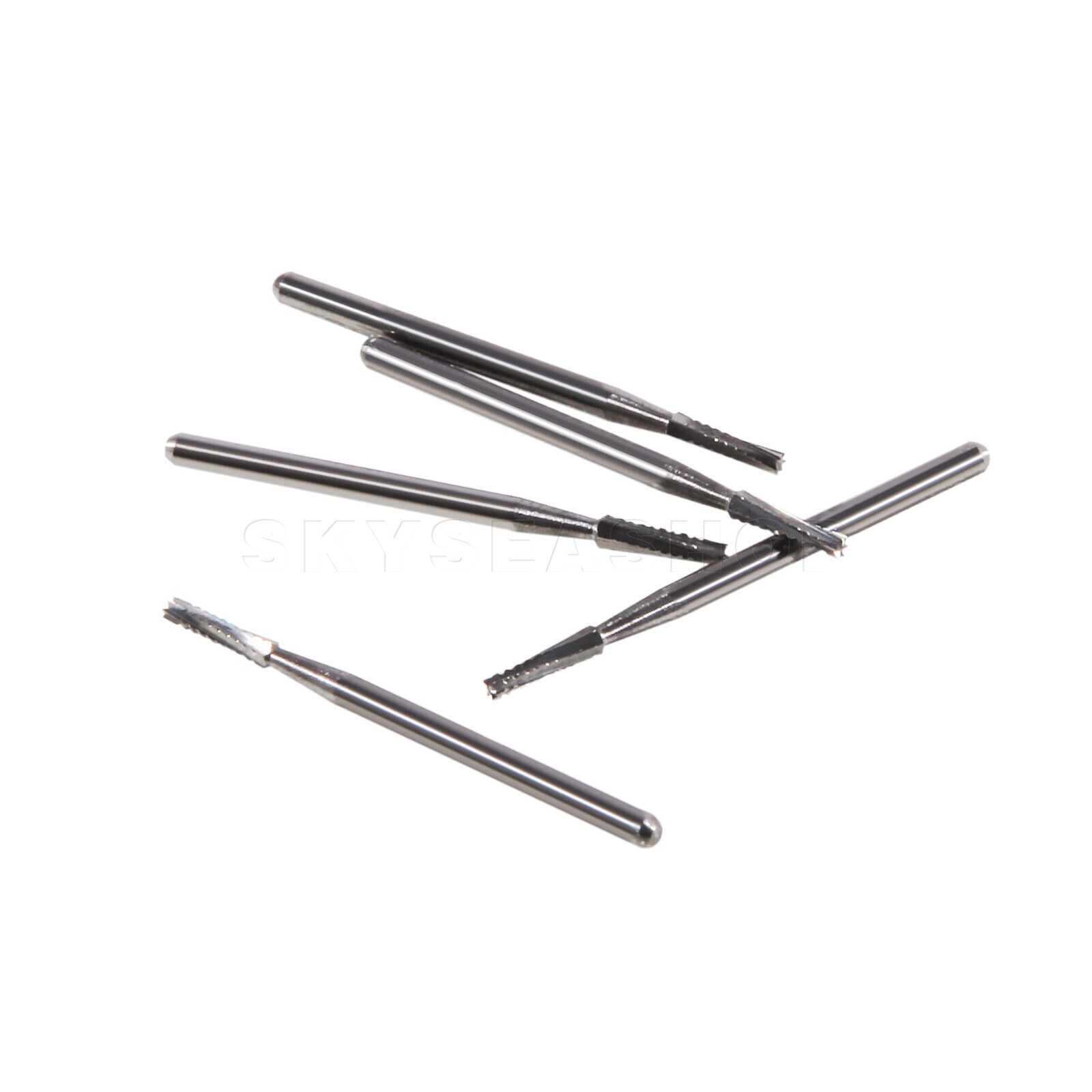 5PCS Carbide Surgical Burs FG 557L SURG 25mm Bur for High Speed Dental Handpiece