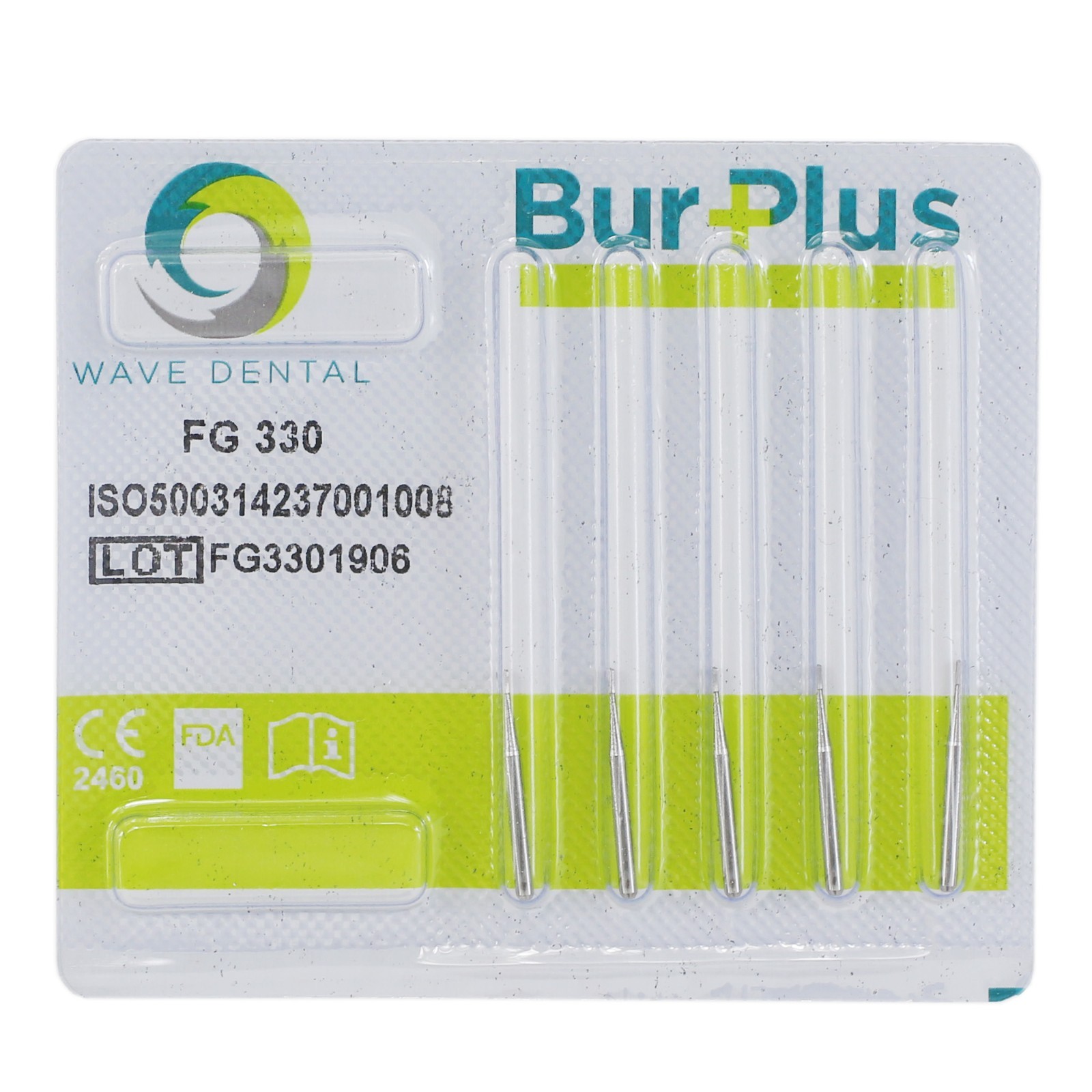 Wave Dental Carbide Burs FG 330 331 332 Bur High Speed Pear Shape Friction Grip