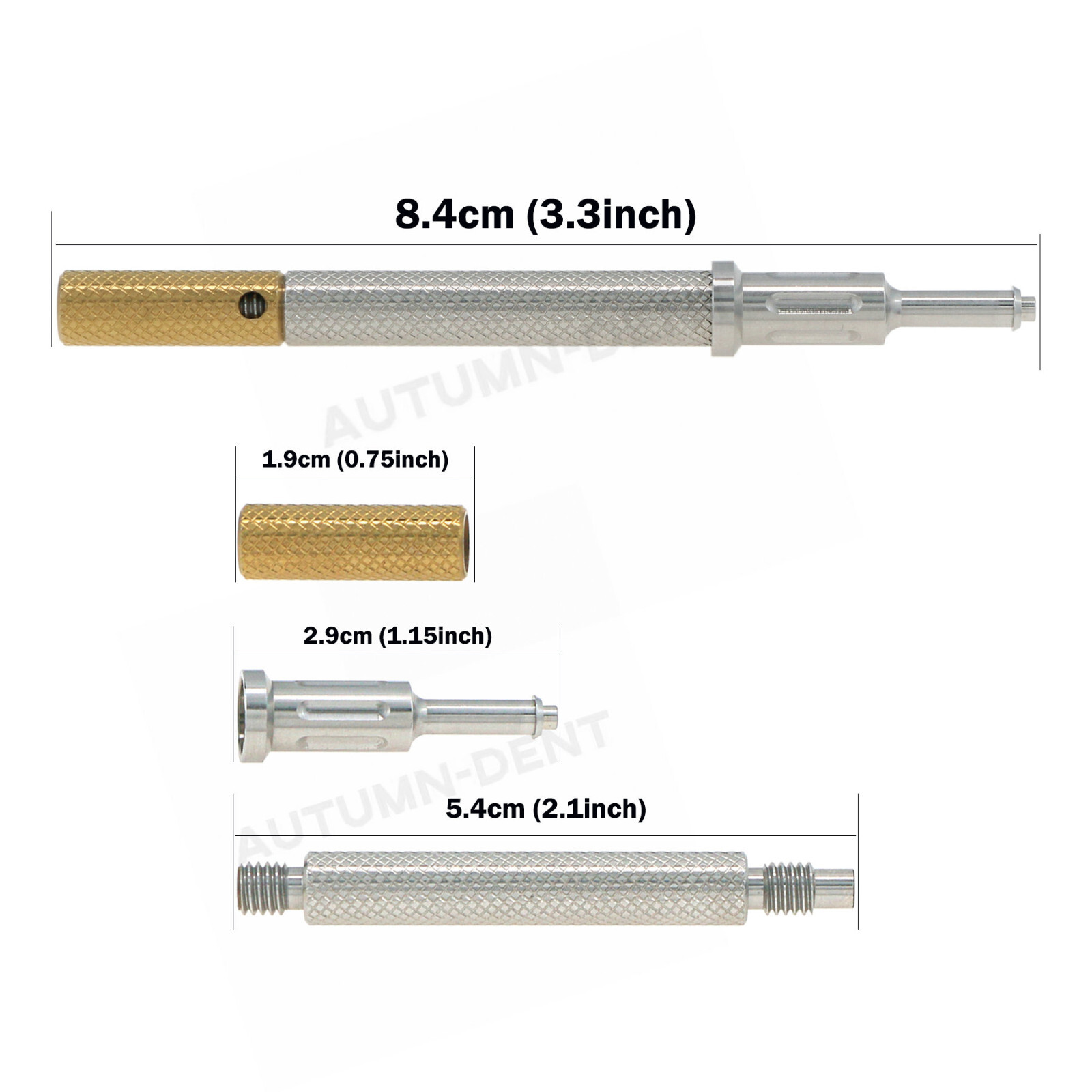 US Dental Universal Implant Retention Caps Insertion Extraction Remove Core Tool