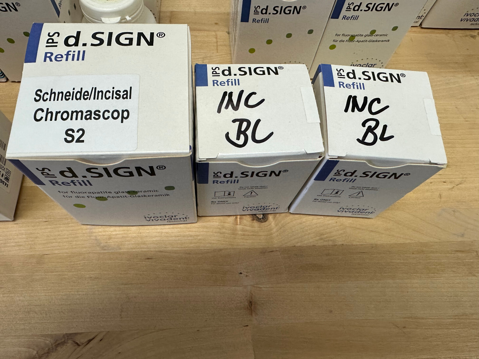 Ivoclar Vivadent d.sign porcelain powders, !OVER 70%OFF!Shofu, Ceramco, Noritake