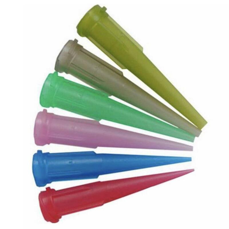 25PCS TT Blunt Glue Liquid Dispensing Needle Plastic Tapered
