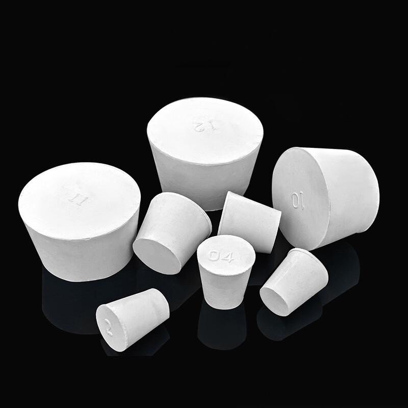 Rubber Stopper Bottle White Seal Plug Pipe Tube Hole Bung Tapered 12.5mm-160mm