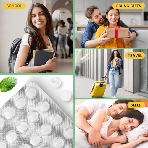 Orthodontic Braces Wax 240 Dots Individually Wrapped Mint Dental Wax