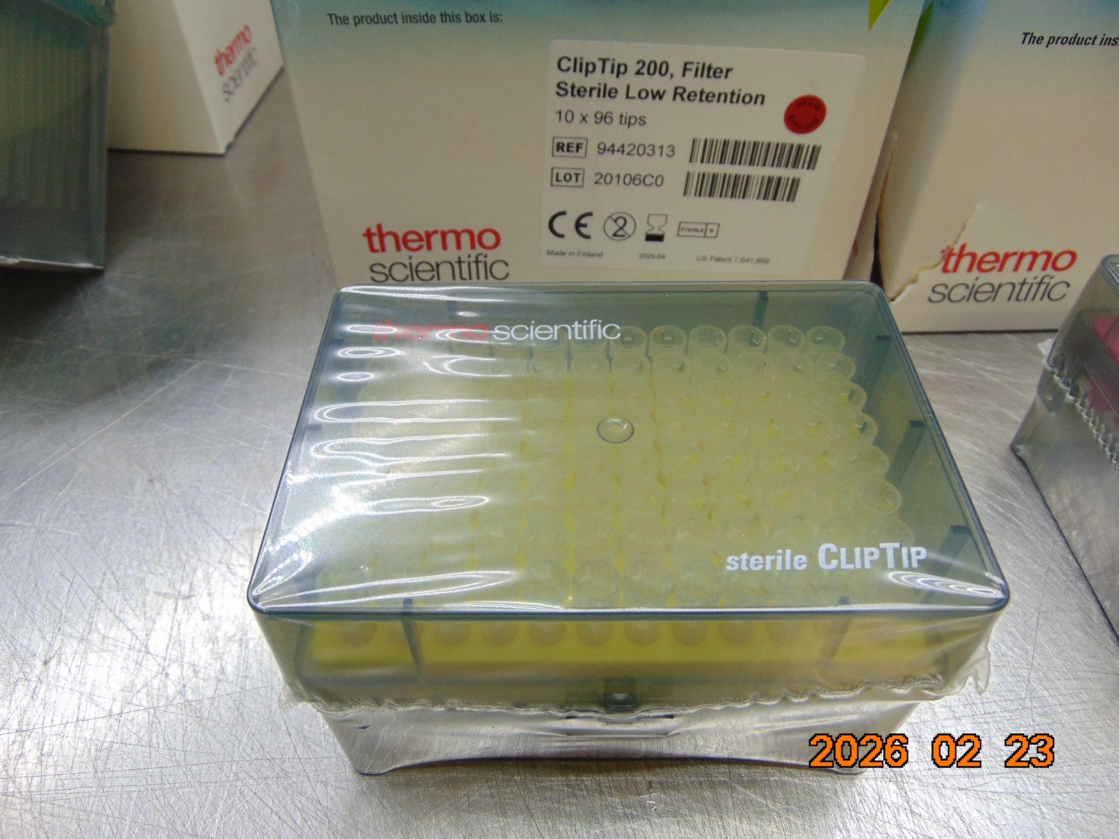 (960/Pk) THERMO ClipTip 200uL Low Retention Filter Pipet Tips 10×96/Rk 94420313