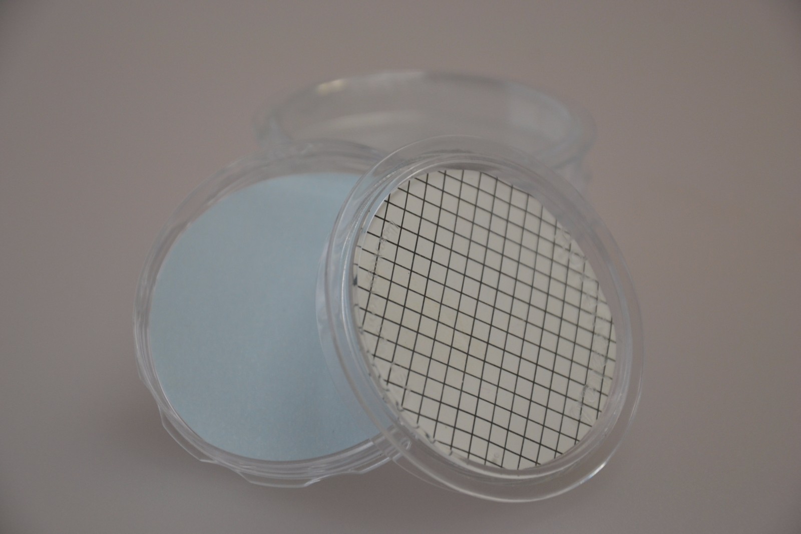 [Set of 20] Petri Dish 50x9mm Disposable Clear Bacterial Plate w/ Tight Light