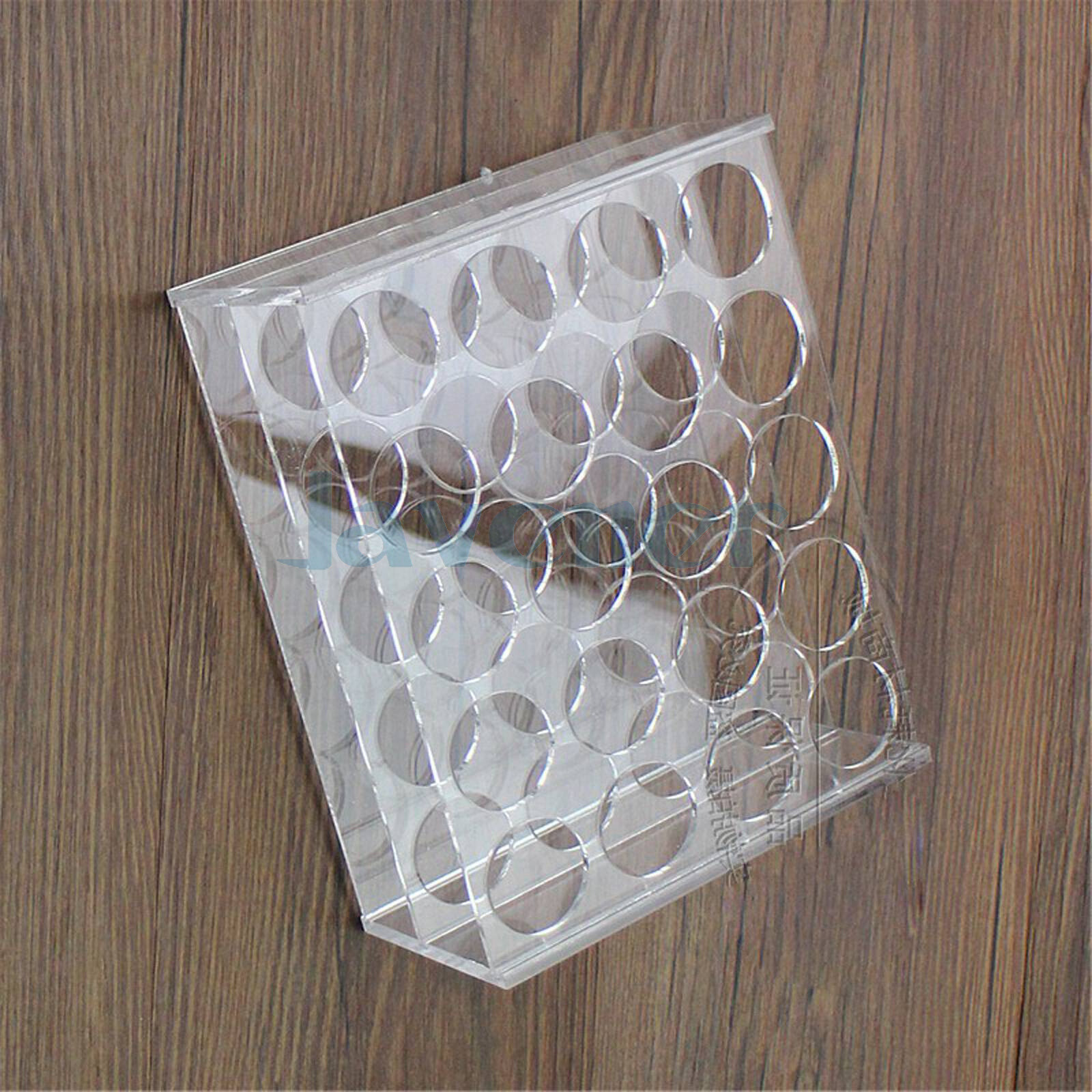 29mm Dia 20 Holes PMMA Rack Stand For 50ml Centrifuge Tubes Test Tube