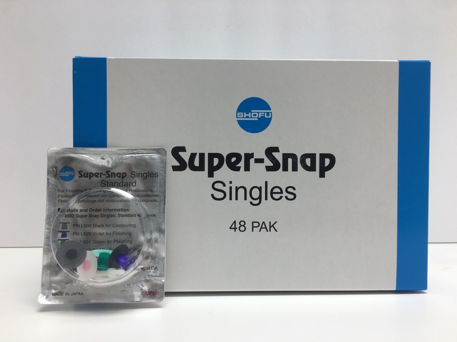Shofu Super-Snap Singles Plastic Mandrel for Composite (Mini, Standard)