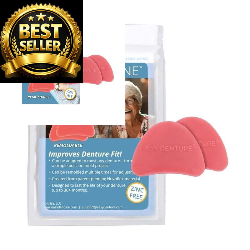 Quick Reline (Boil & Fit) Denture Reliner Kit; For Use with Full or Clear