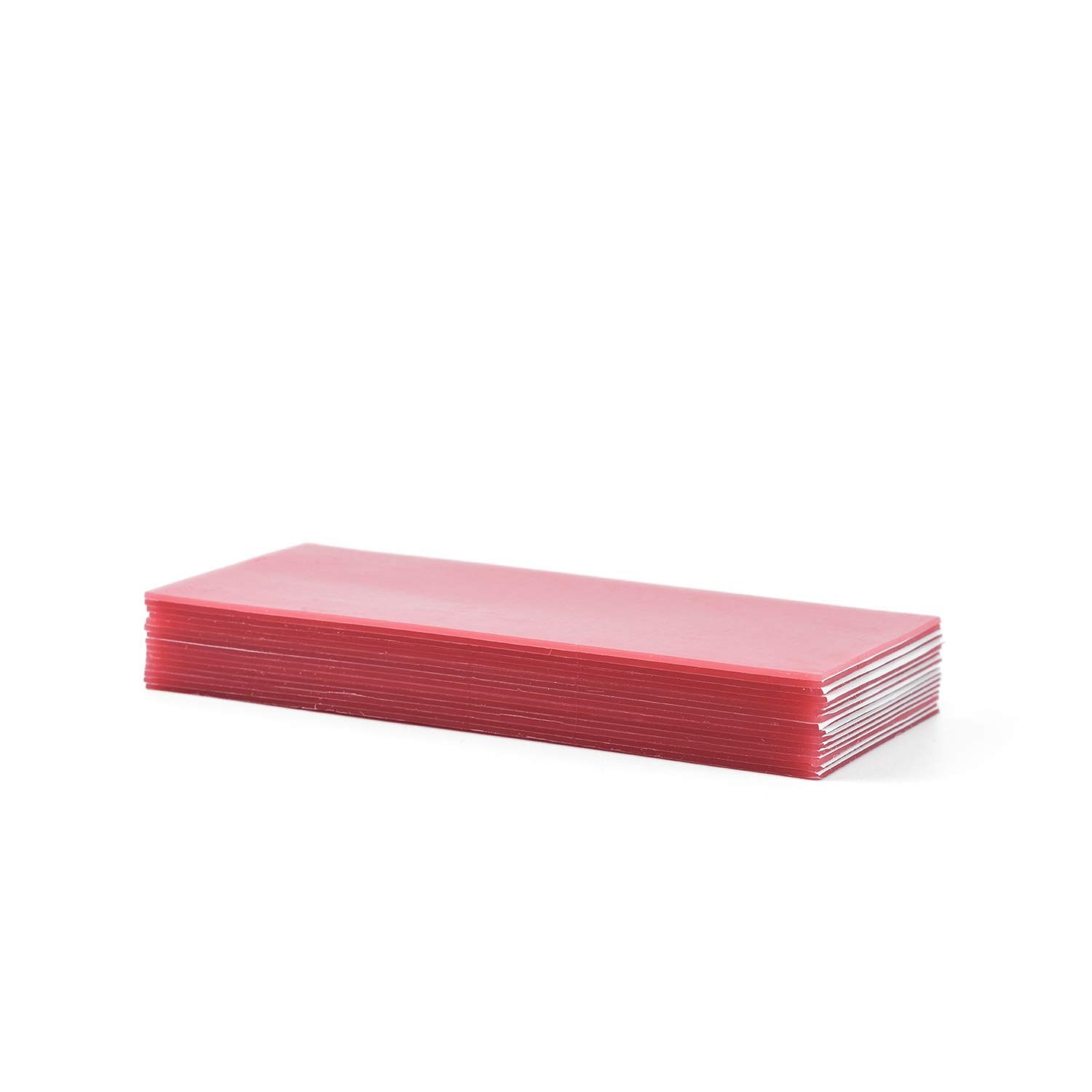 Lab Base Plate Red Utility Wax Sheets for Dental Use 1 Count (Pack of 20)