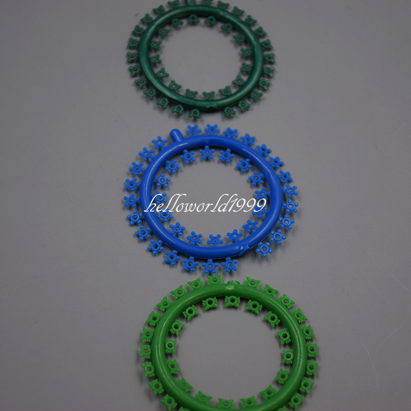 1000 Pcs Dental Orthodontic Elastic Rubber Multi-Colored Cartoon Ligature Tie