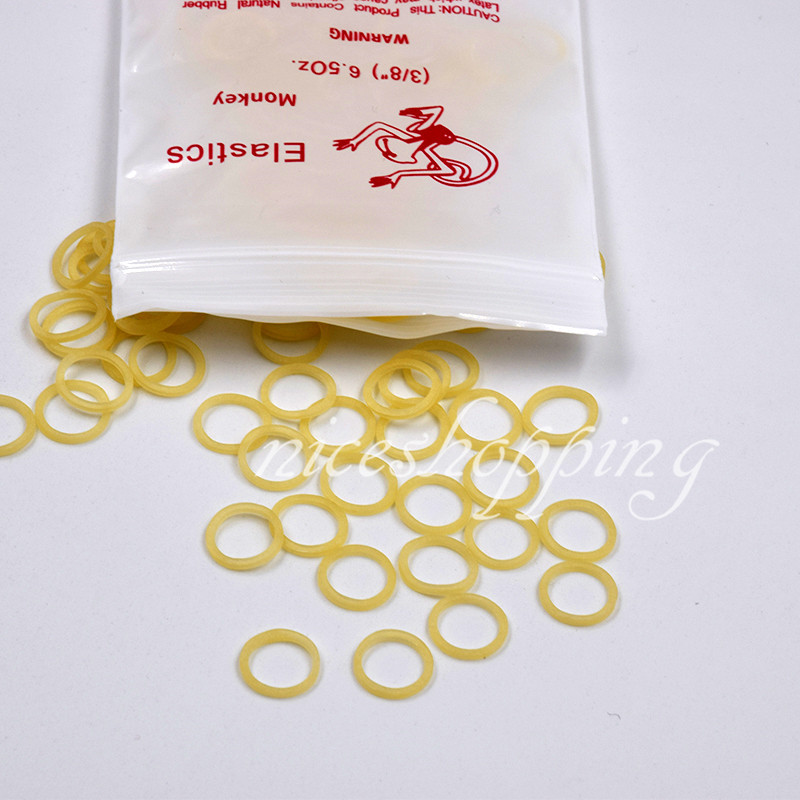 Dental Orthodontic Elastics Latex Braces Rubber Bands Monkey 1/4 6.5Oz Fox 1 Box