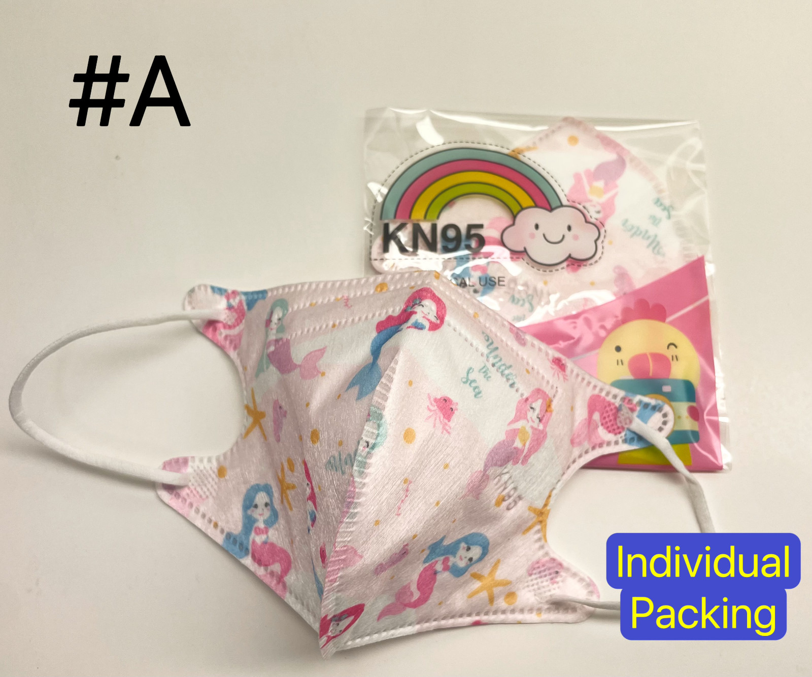 20Pcs KIDS KN95 Face Mask 5 Layer BFE 95% Disposable Child Respirator USA Seller