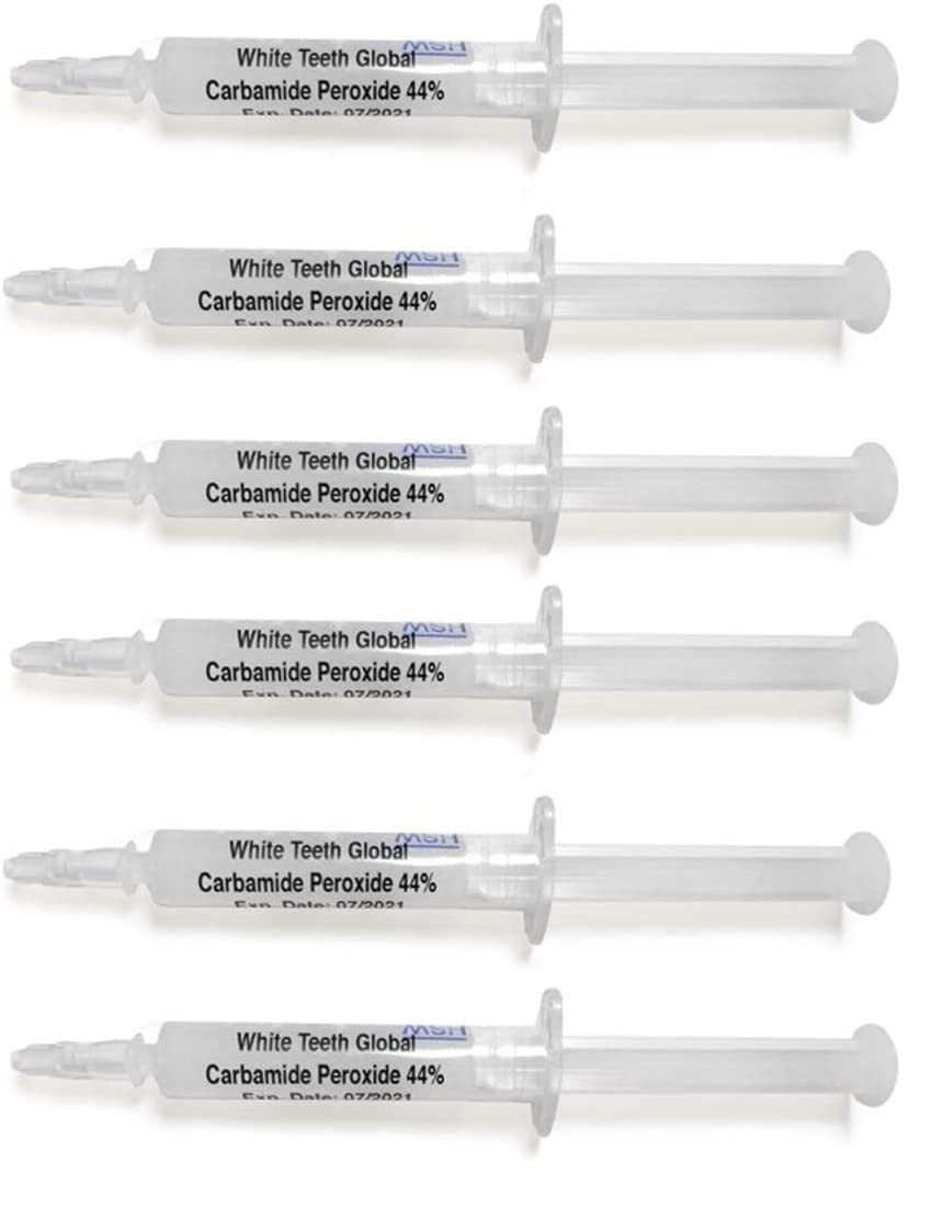 White Teeth GLobal Whitening Gel 44% Carbamide 1 Count (Pack of 1)