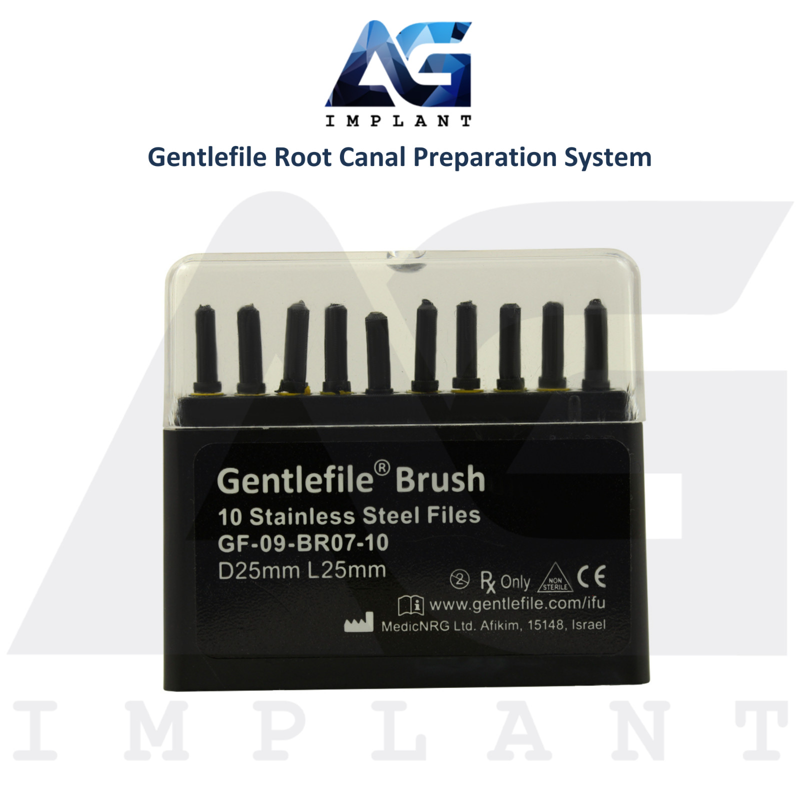 Gentlefile Ro0t Canal Preparation System Kit Cordless Dental Solution Instrument